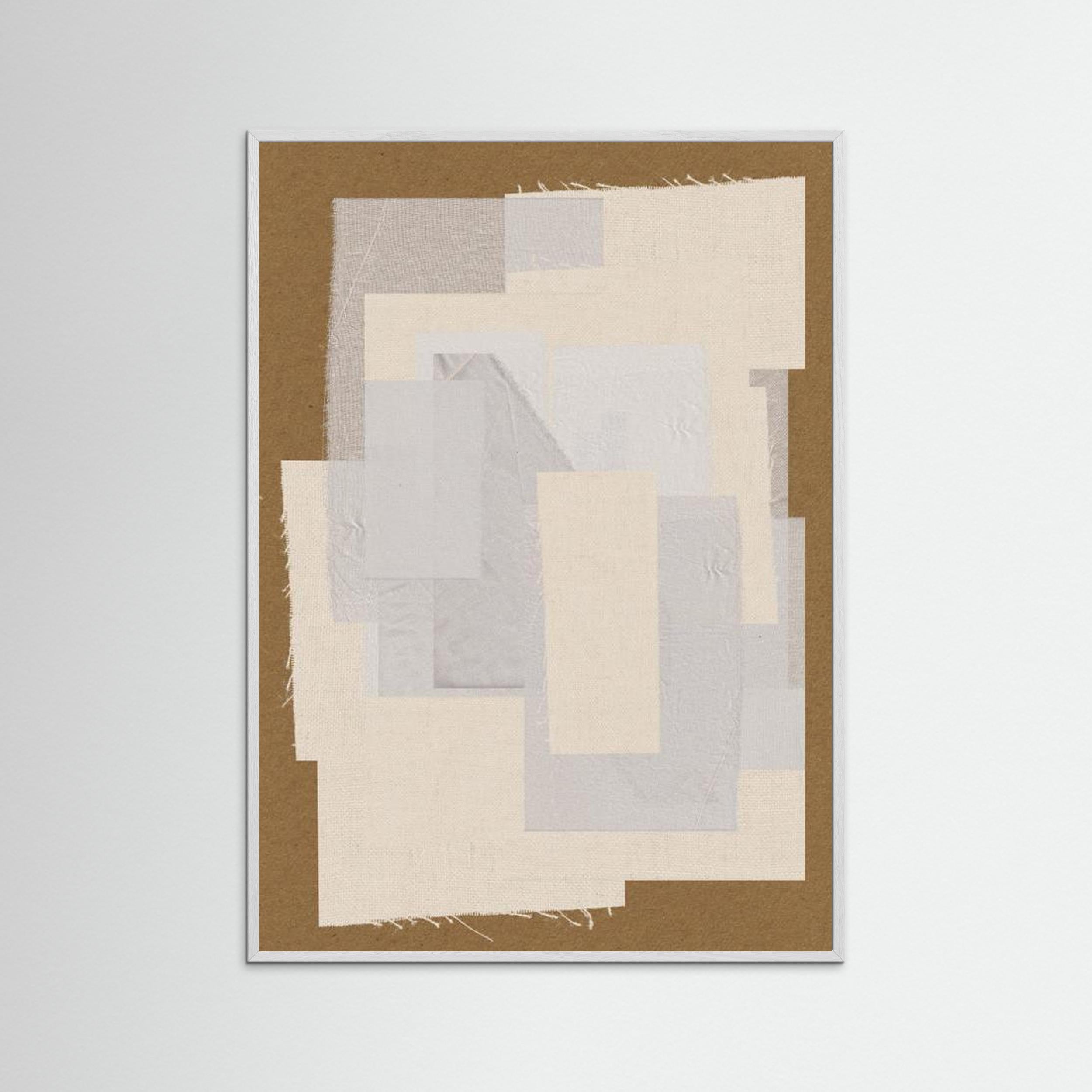 Fabric Pattern Collage No.6 by The Miuus Studio