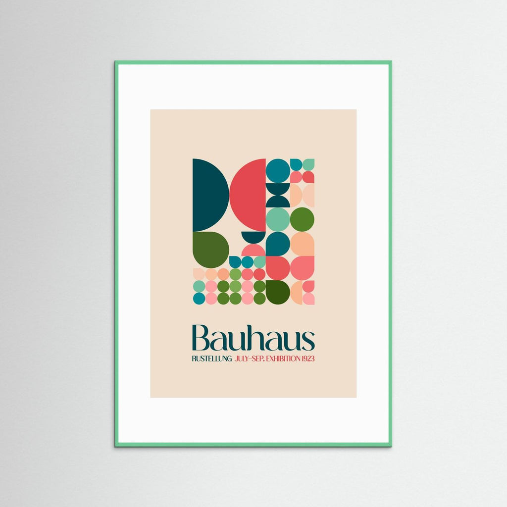 Bauhaus Kutular 2 by Emel Tunaboylu Fine Art Paper 