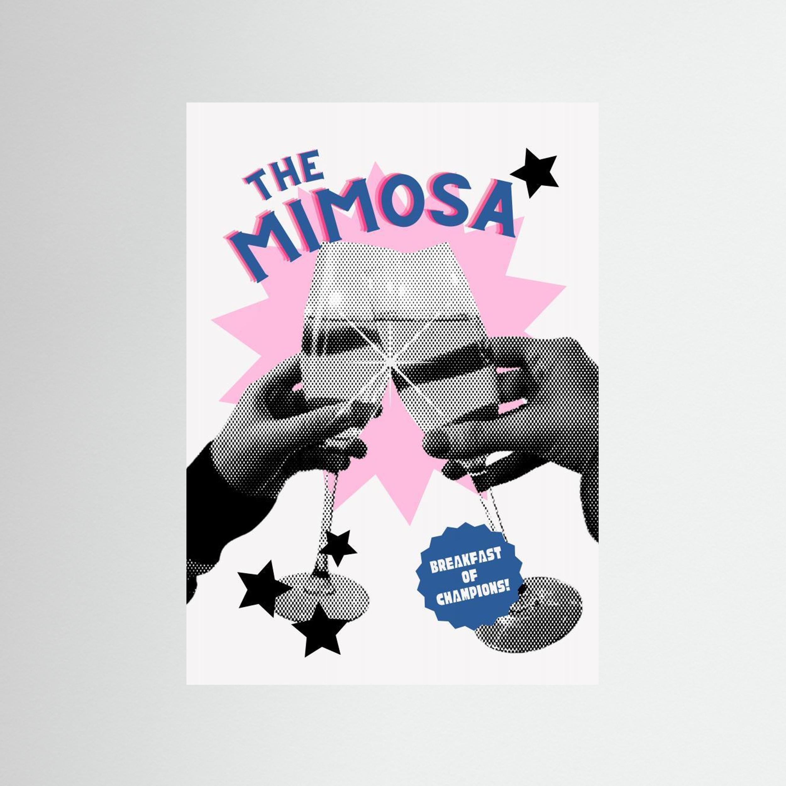 The mimosa by Athene Fritsch Fine Art Paper 