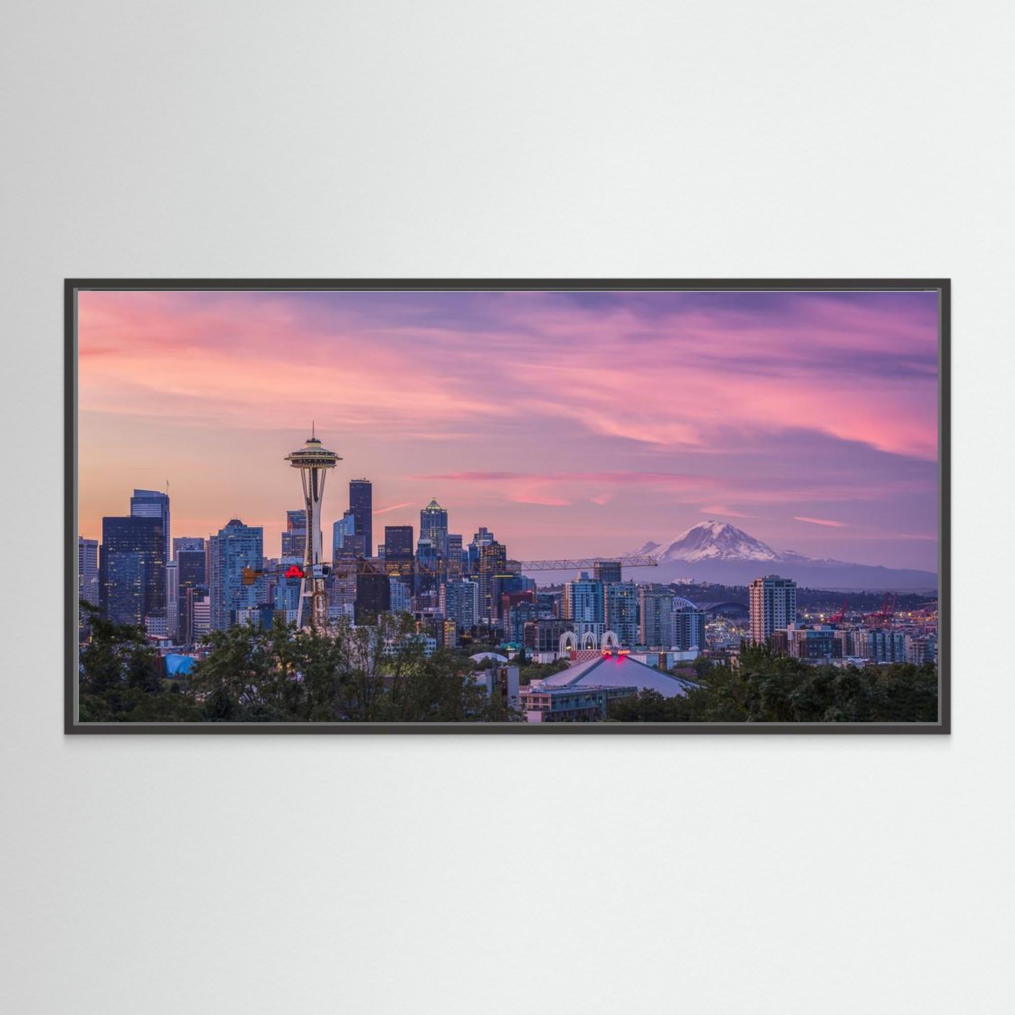 Good Morning, Seattle! by Michael Zheng Canvas