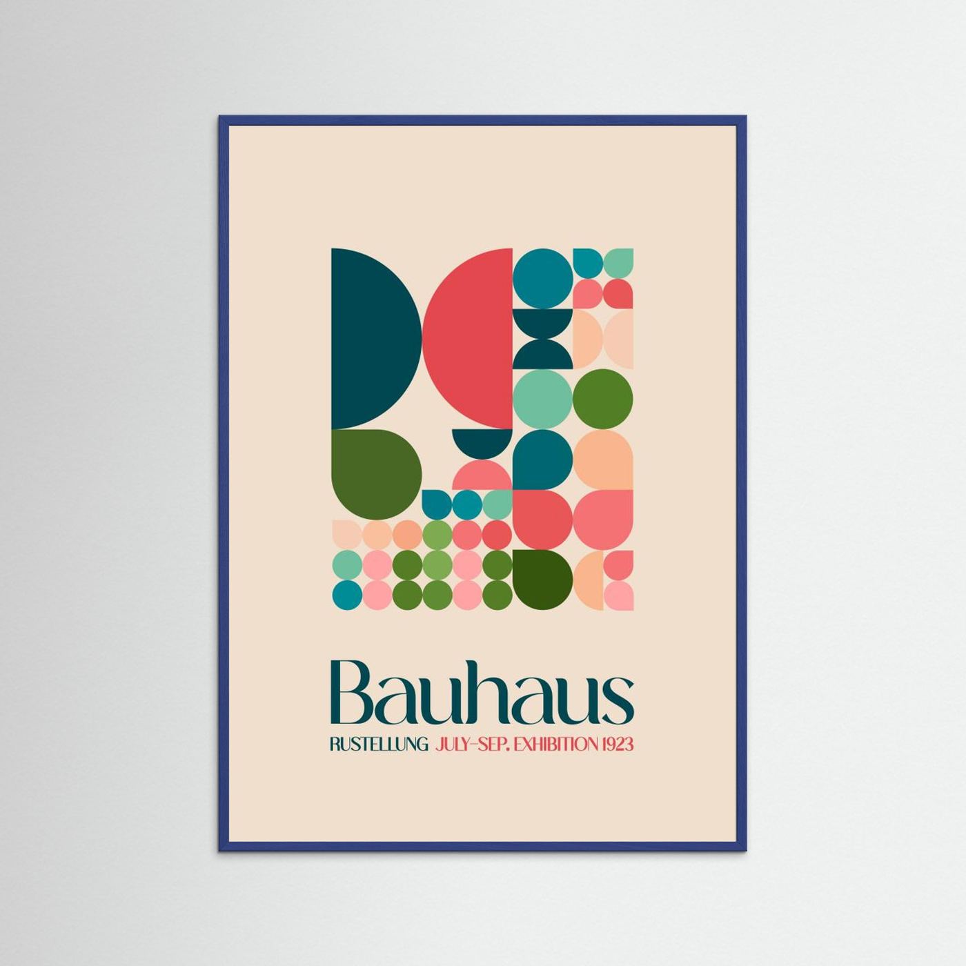 Bauhaus Kutular 2 by Emel Tunaboylu Fine Art Paper 