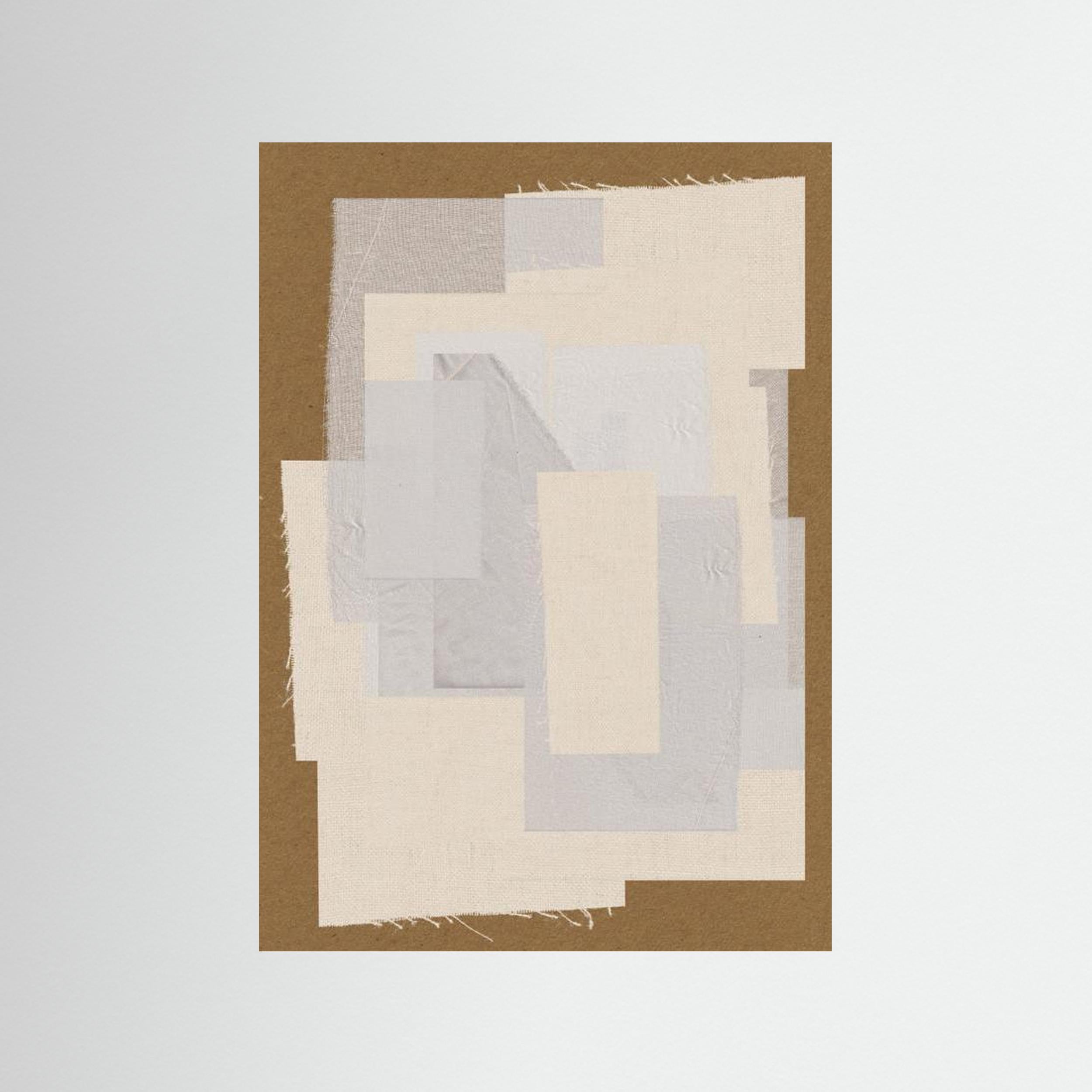 Fabric Pattern Collage No.6 by The Miuus Studio