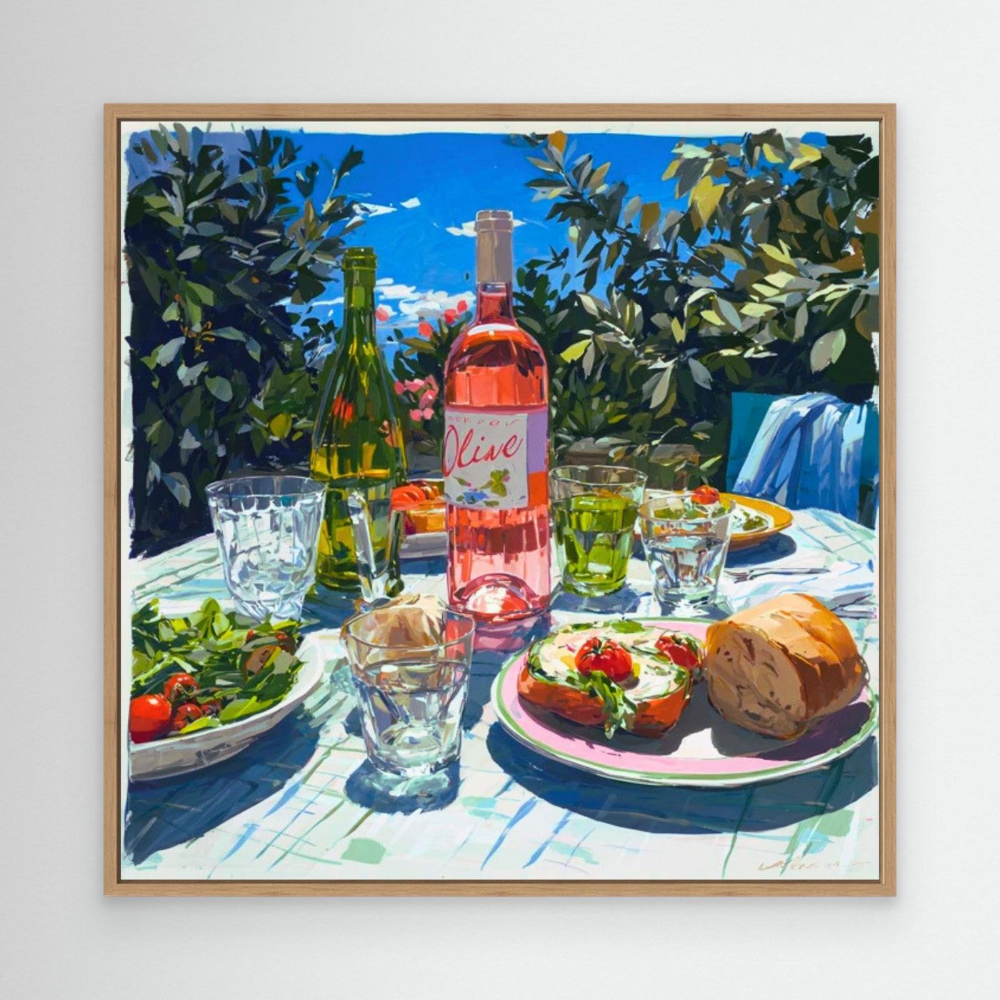 Medi lunchayby The Frame Gain Canvas