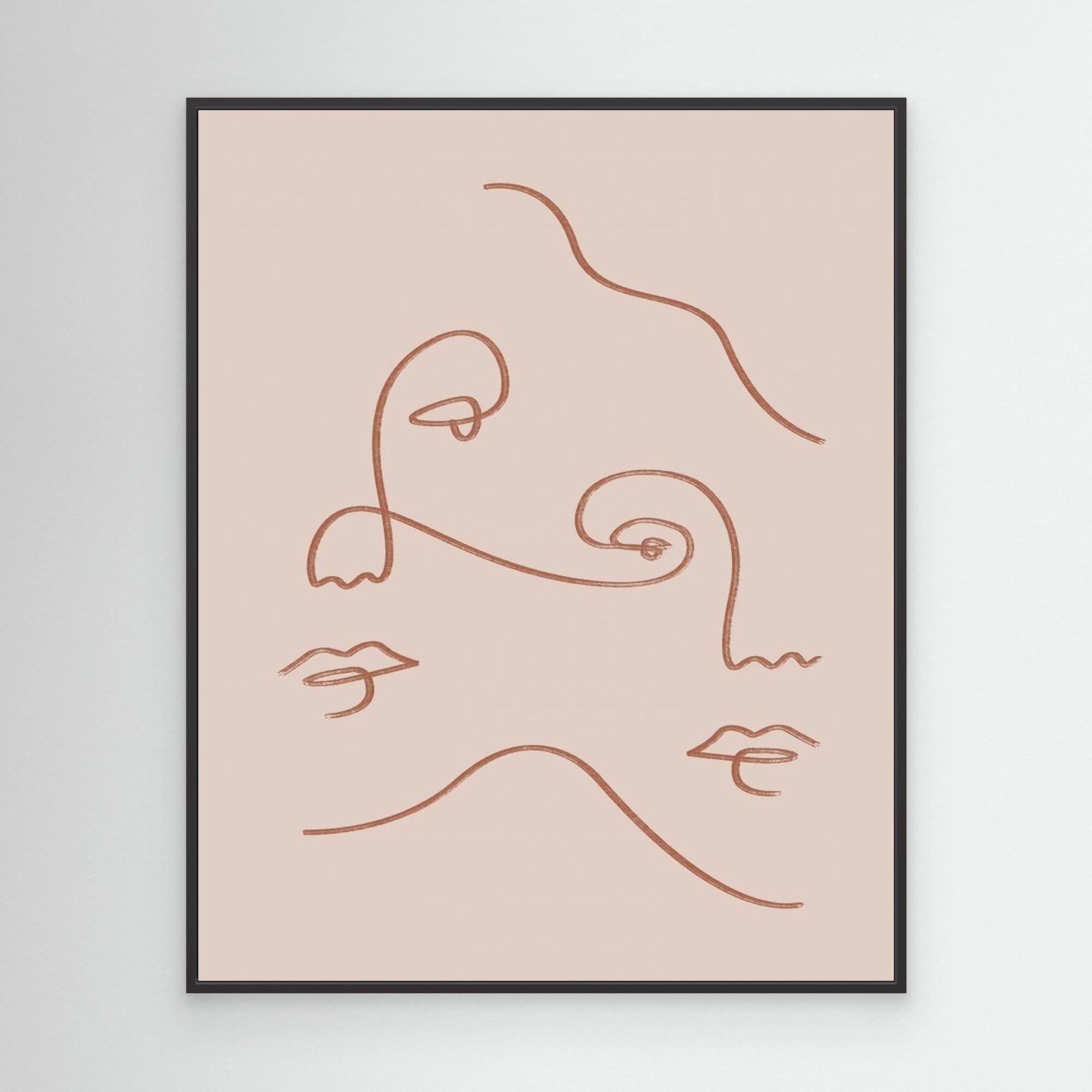 Twins by Kit Agar Canvas