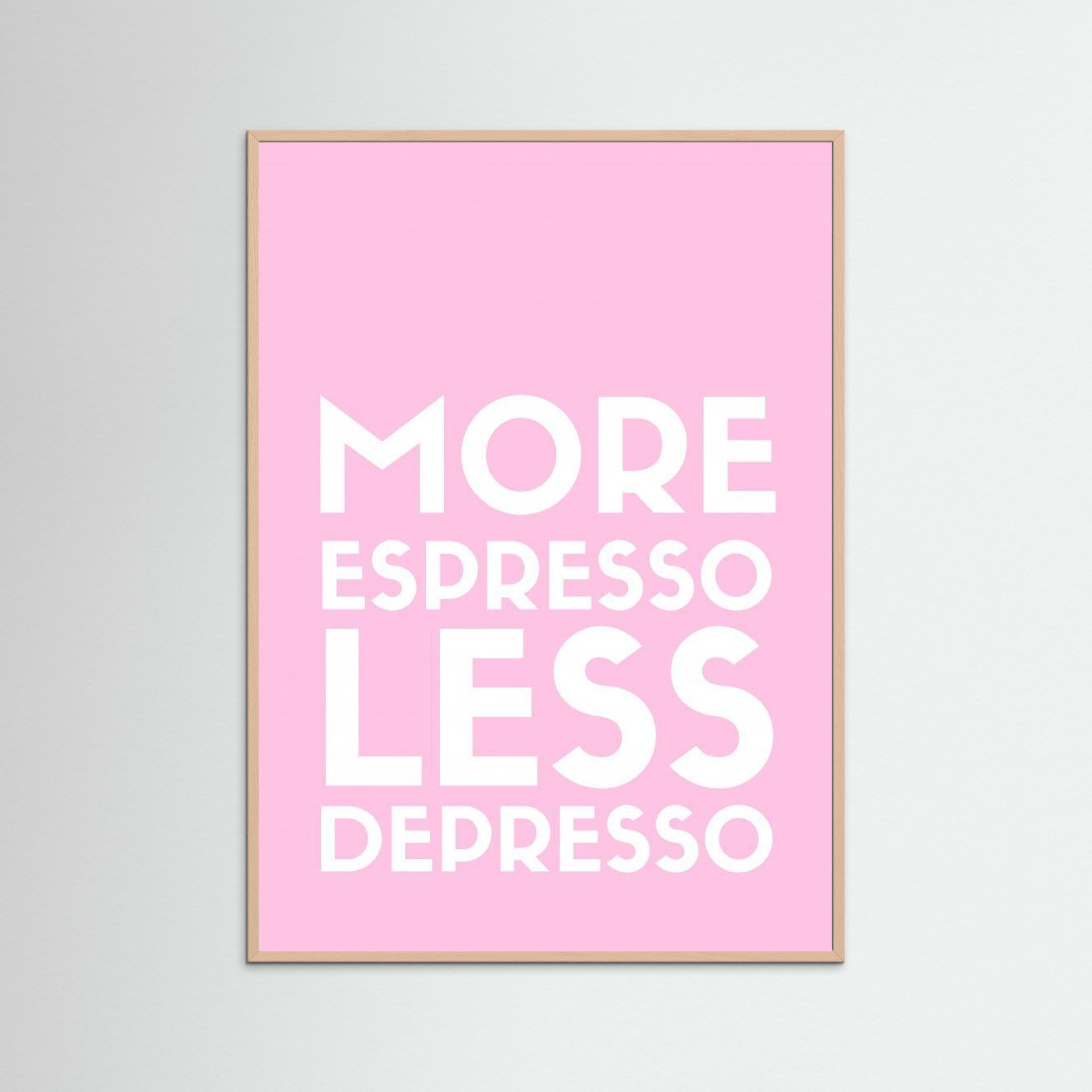 Espresso Depresso by Athene Fritsch Fine Art Paper 