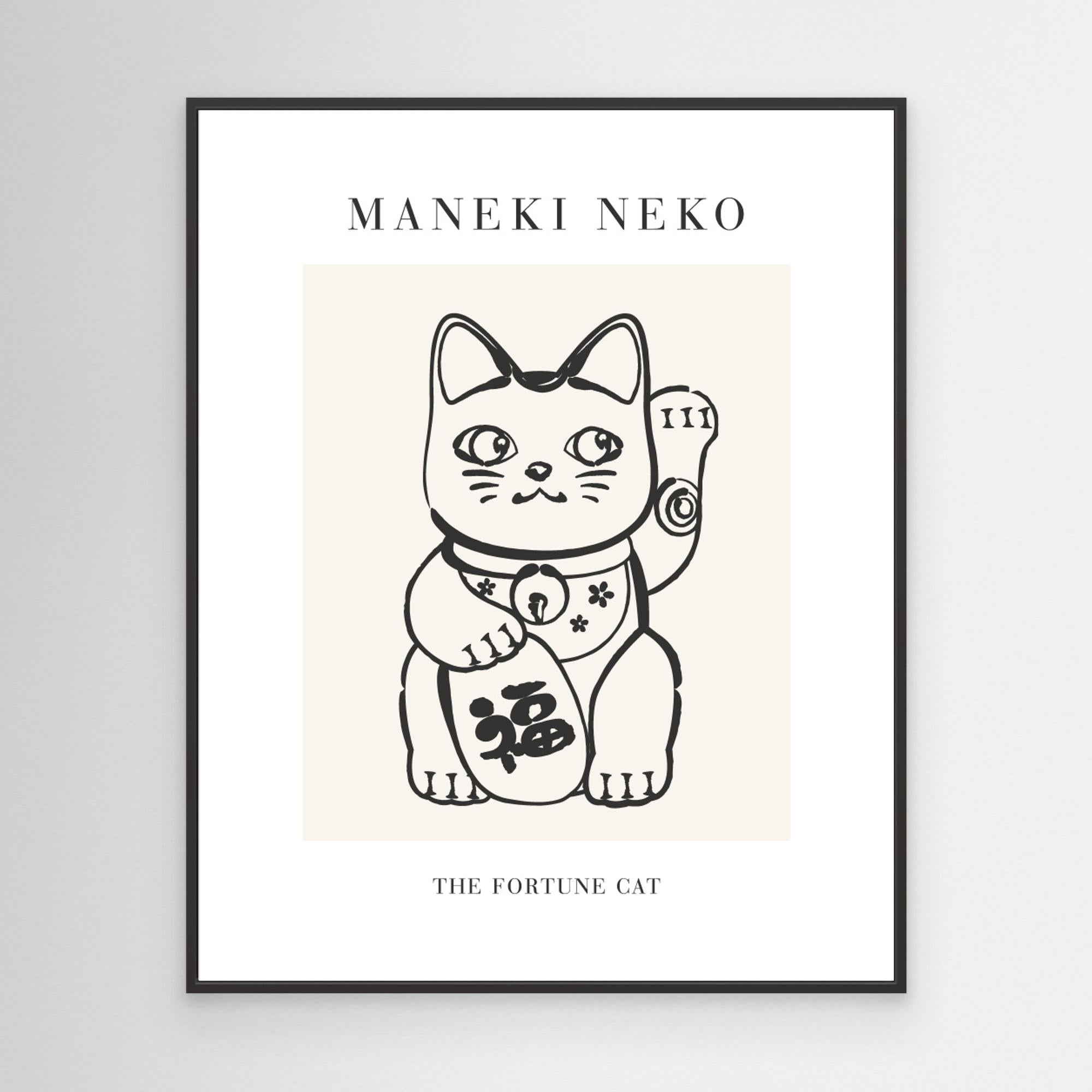 Manekineko No2 by Ksana Kalpa Canvas