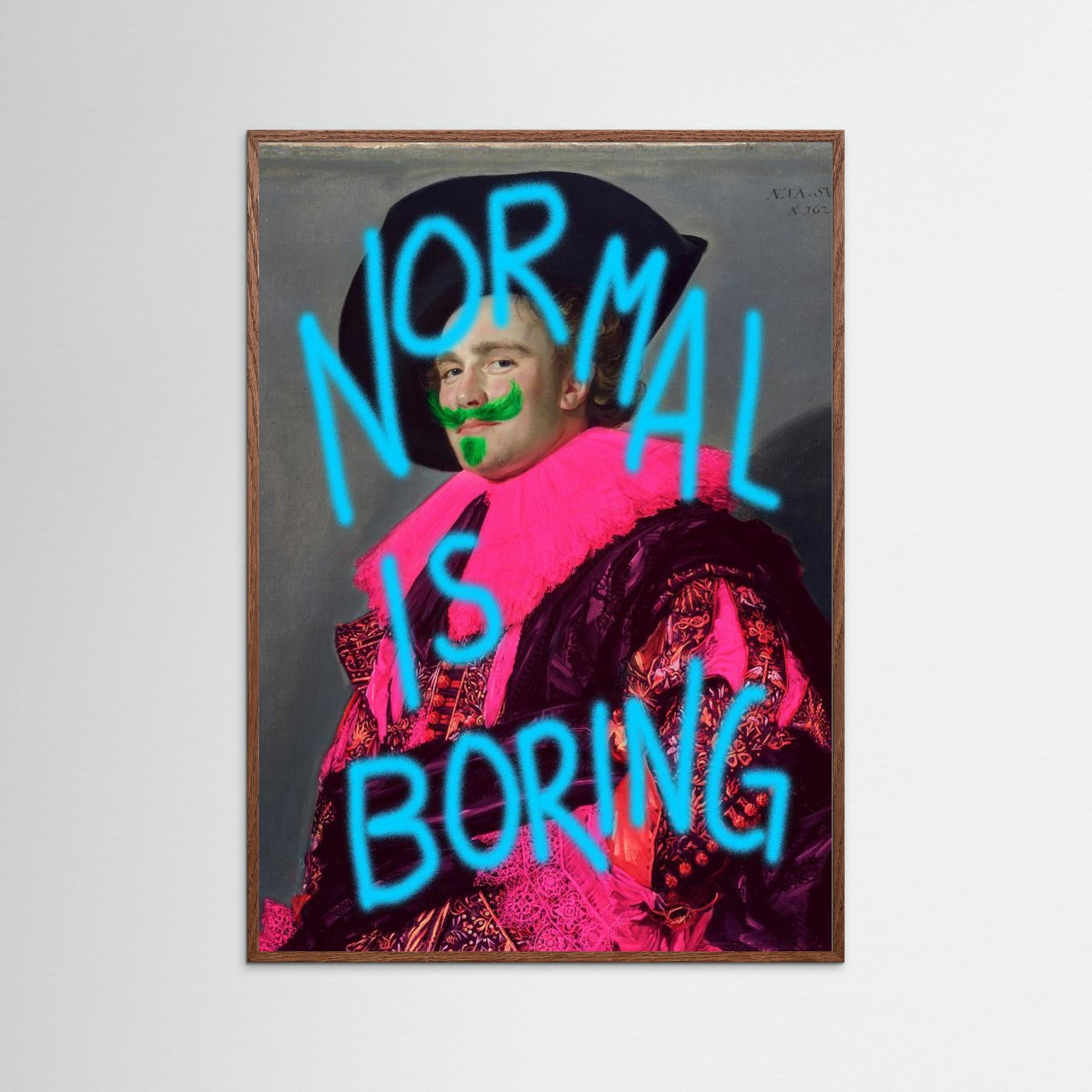 Normal is boring by Athene Fritsch Fine Art Paper 