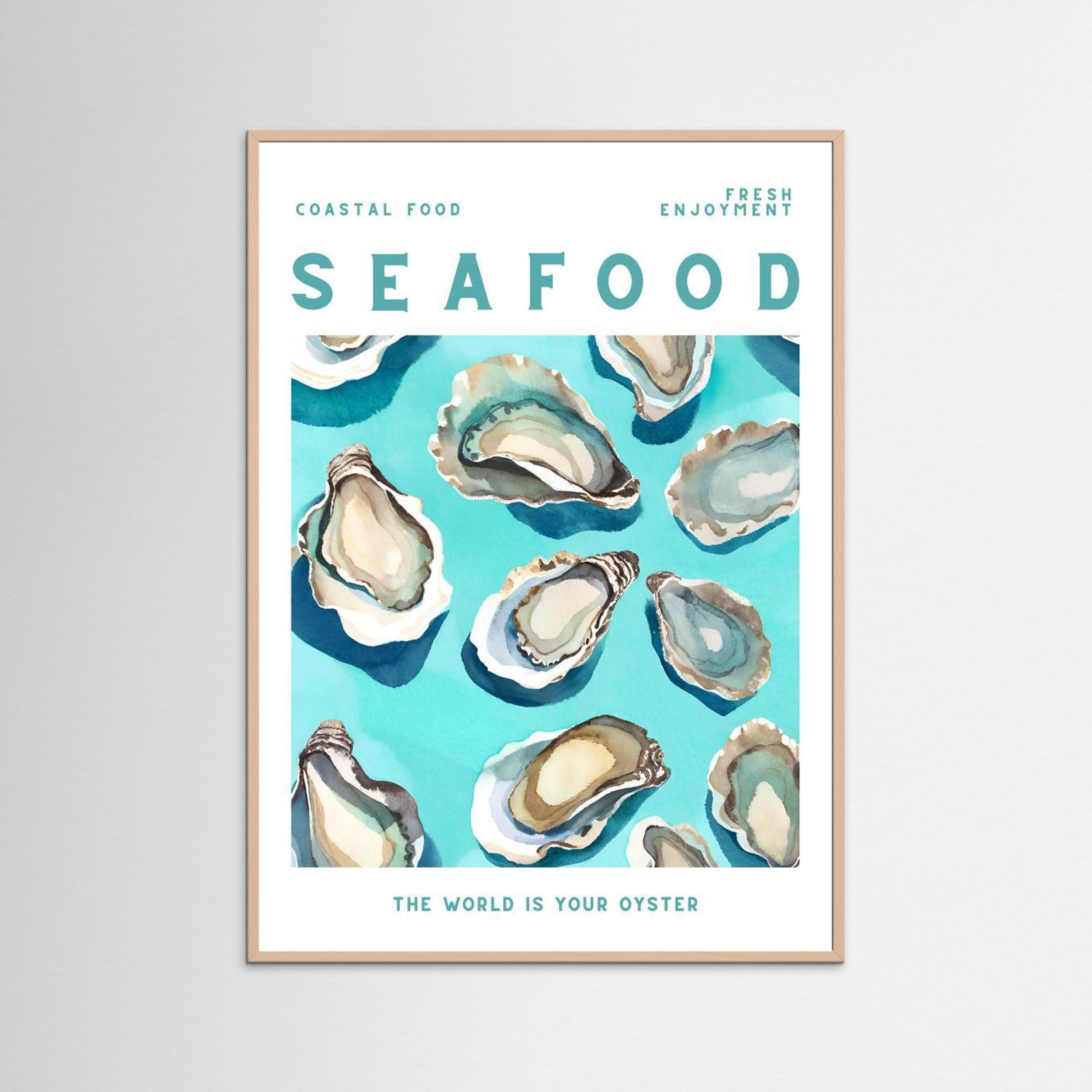 Seafood by Ohkimiko Fine Art Paper