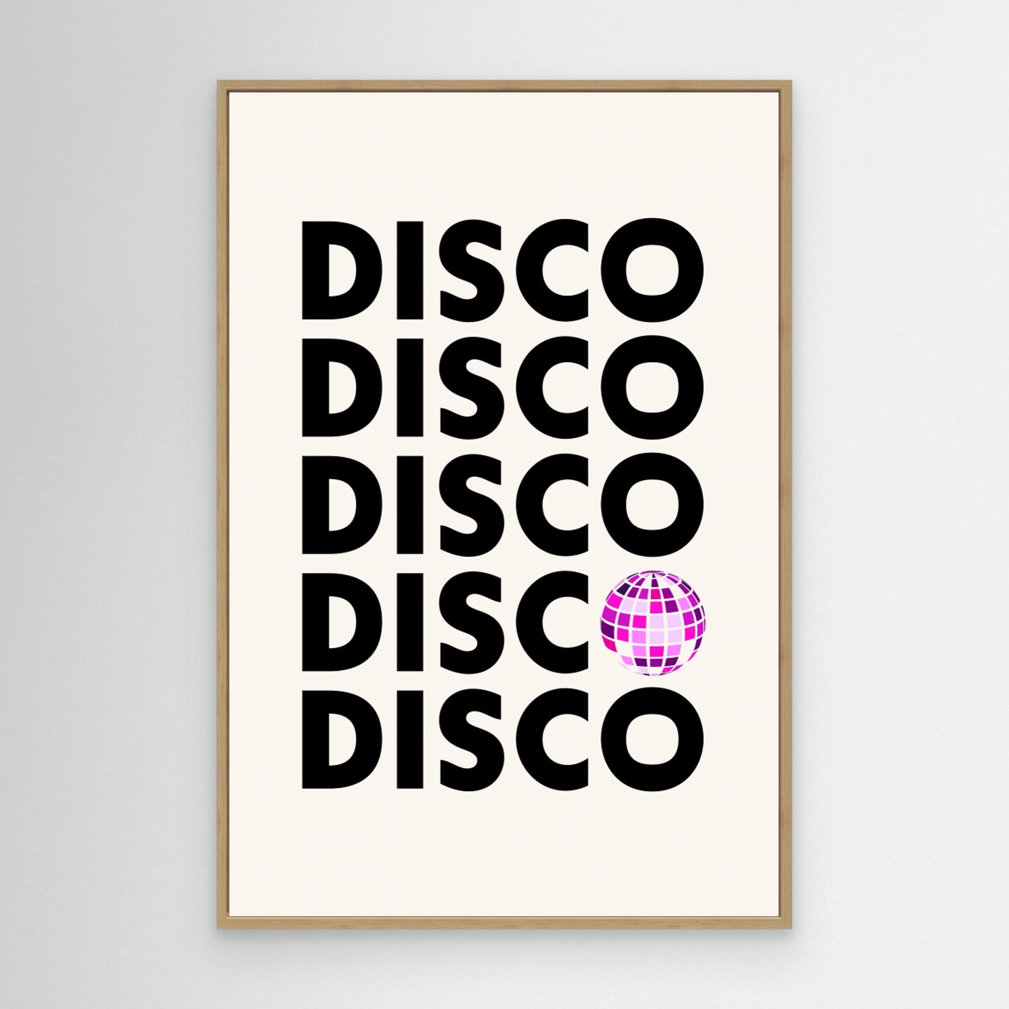 Disco by Frankie Kerr Dineen Canvas