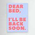 Dear Bed by Athene Fritsch Canvas