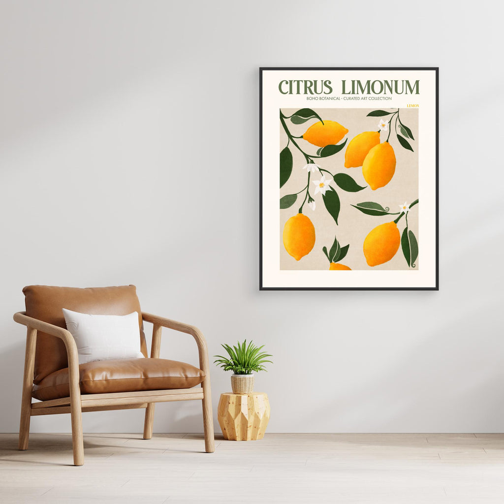Citrus Limonum - Lemon by Emel Tunaboylu