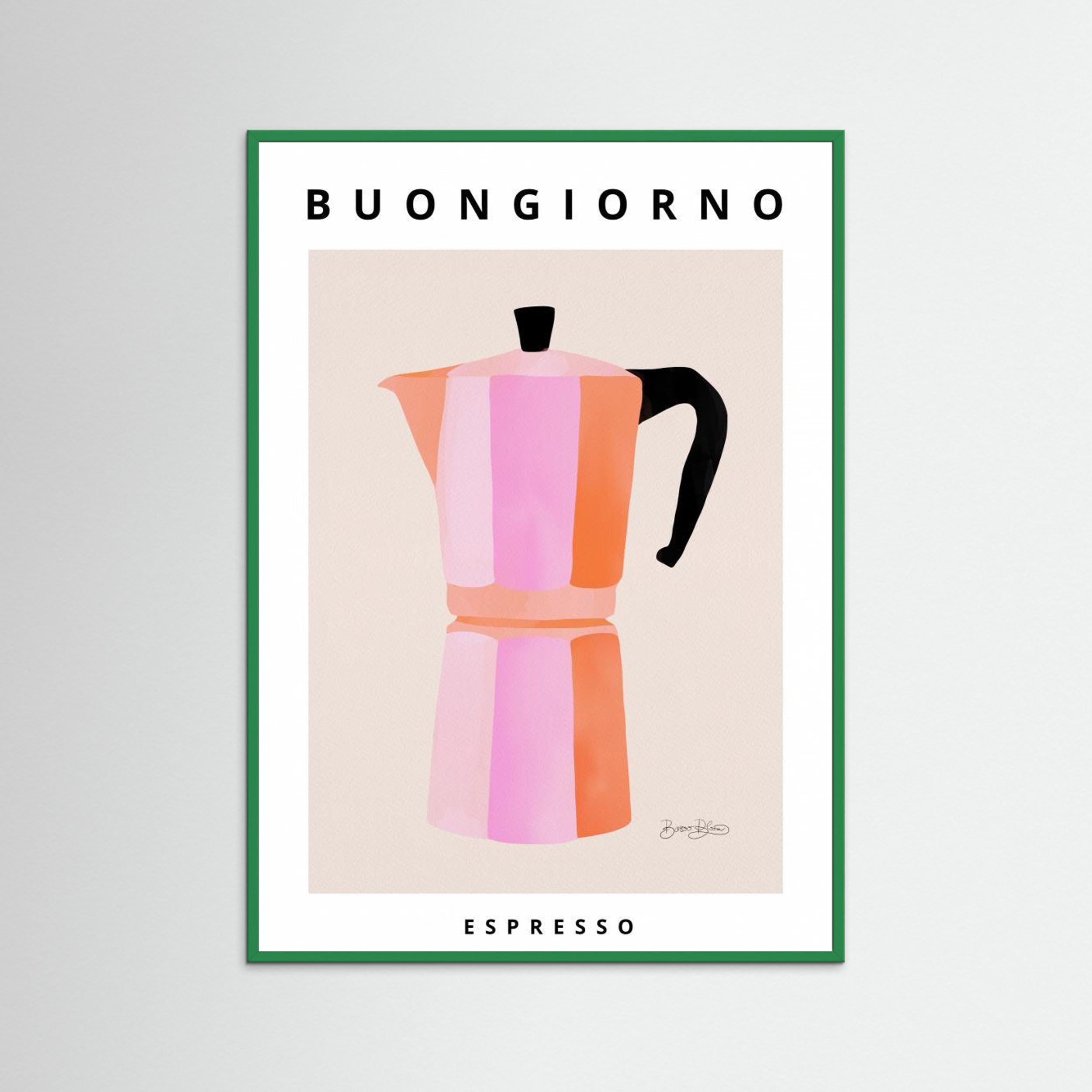Buongiorno Espresso by Baroo Bloom Fine Art Paper 