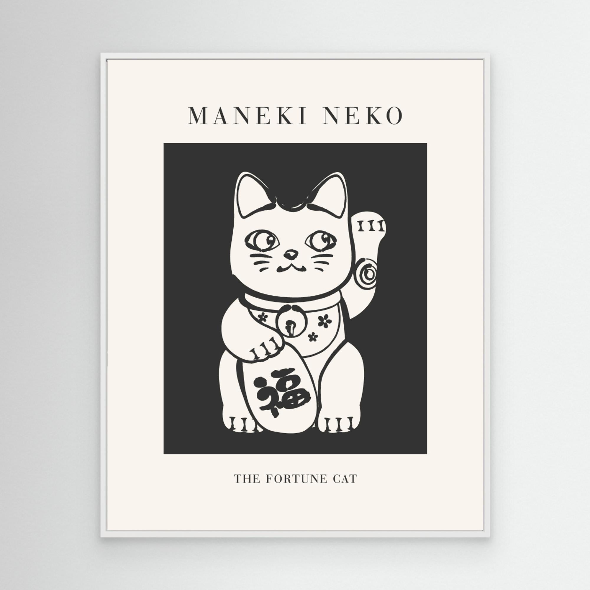 Manekineko by Ksana Kalpa Canvas