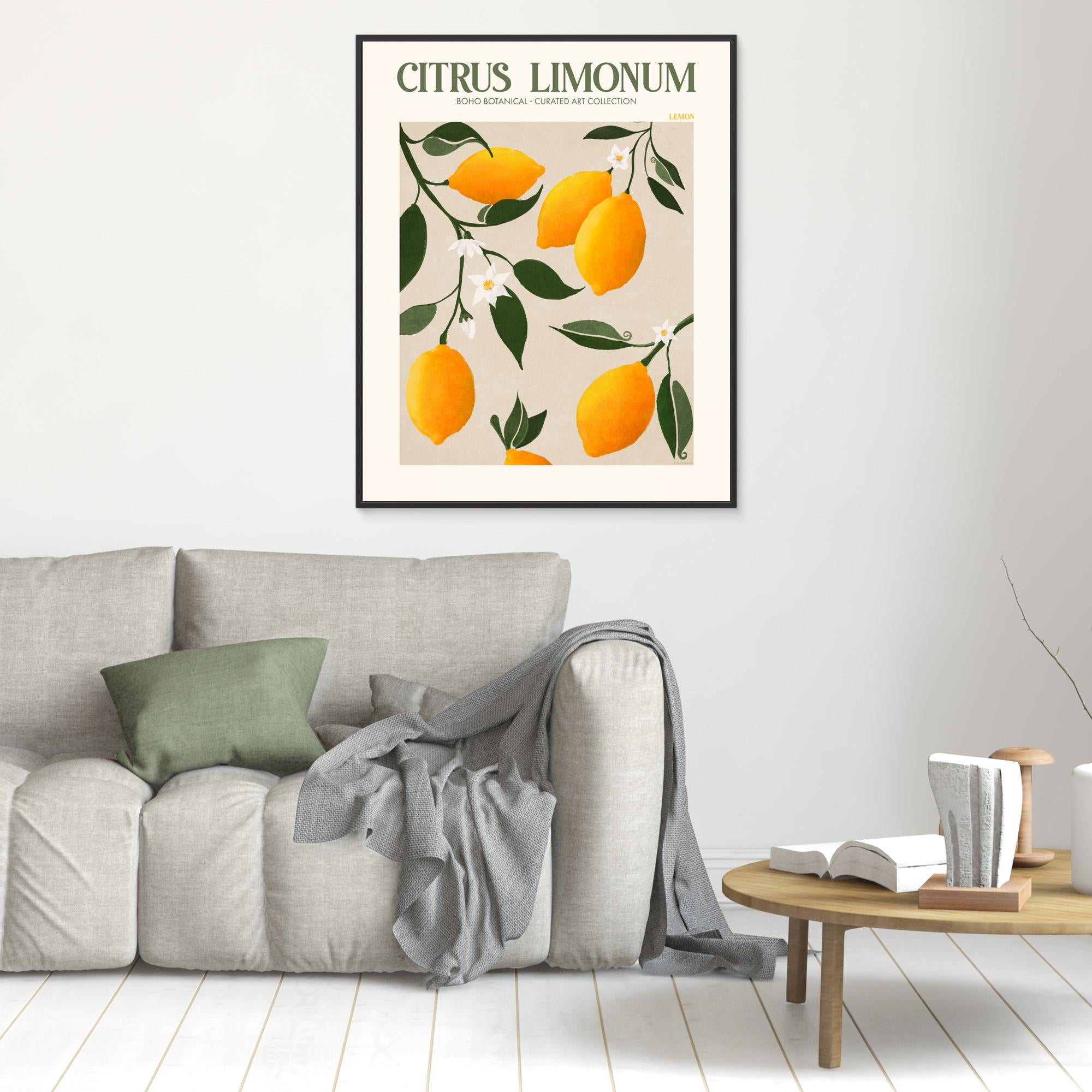Citrus Limonum - Lemon by Emel Tunaboylu