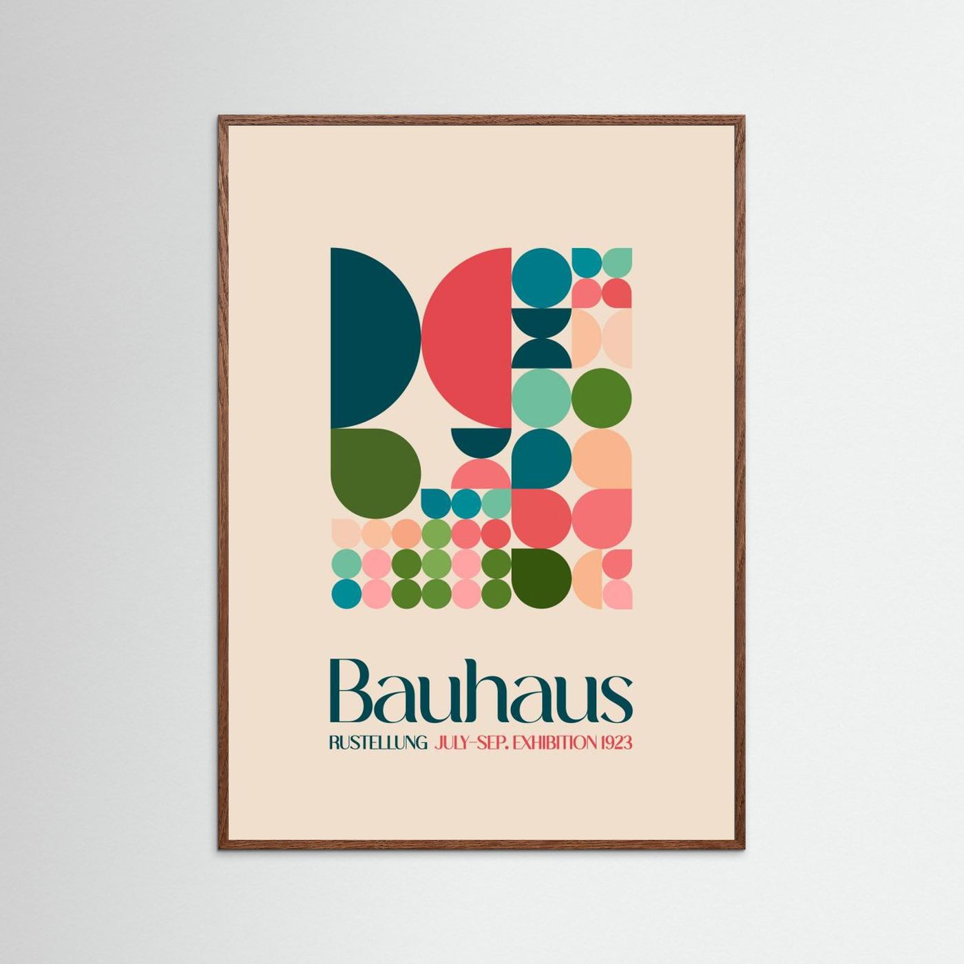 Bauhaus Kutular 2 by Emel Tunaboylu Fine Art Paper 
