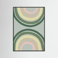 Double Rainbow Green by Pictufy Studio Fine art Paper