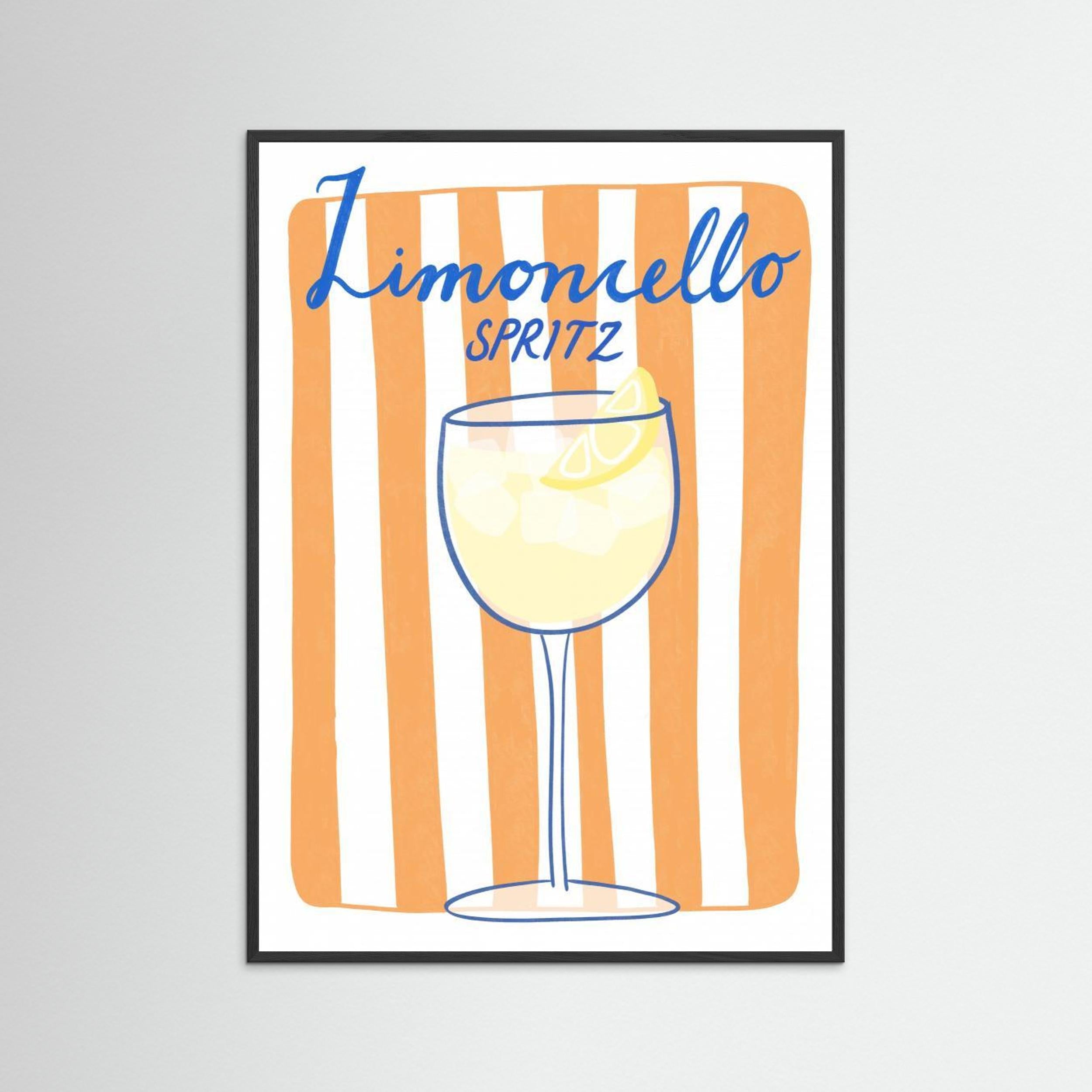 Limoncello spritz by Athene Fritsch Fine Art Paper 