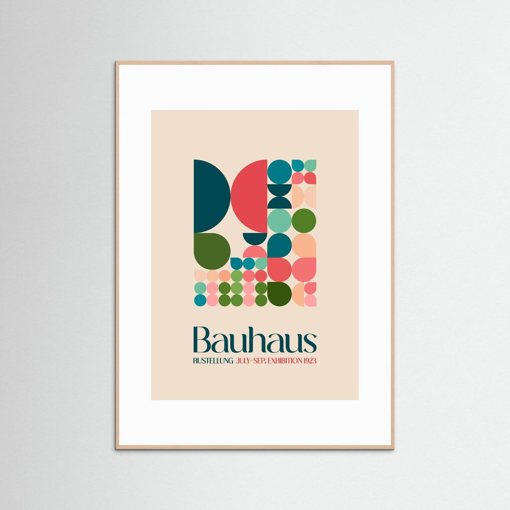 Bauhaus Kutular 2 by Emel Tunaboylu Fine Art Paper 