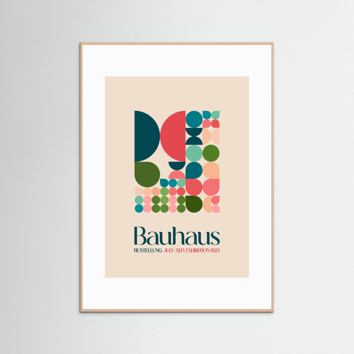 Bauhaus Kutular 2 by Emel Tunaboylu Fine Art Paper 