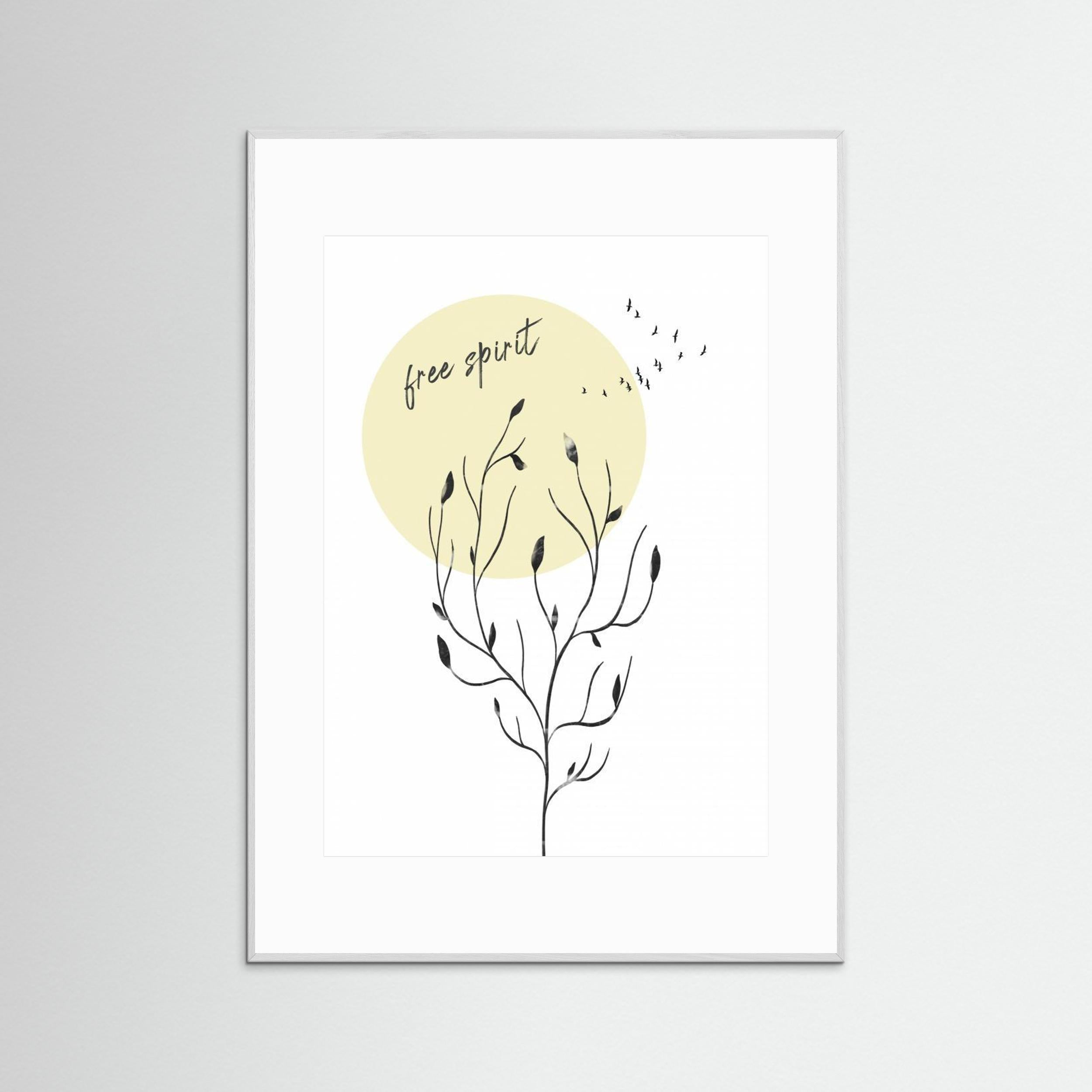 Free spirit - Nature by Melanie Viola Fine Art Paper