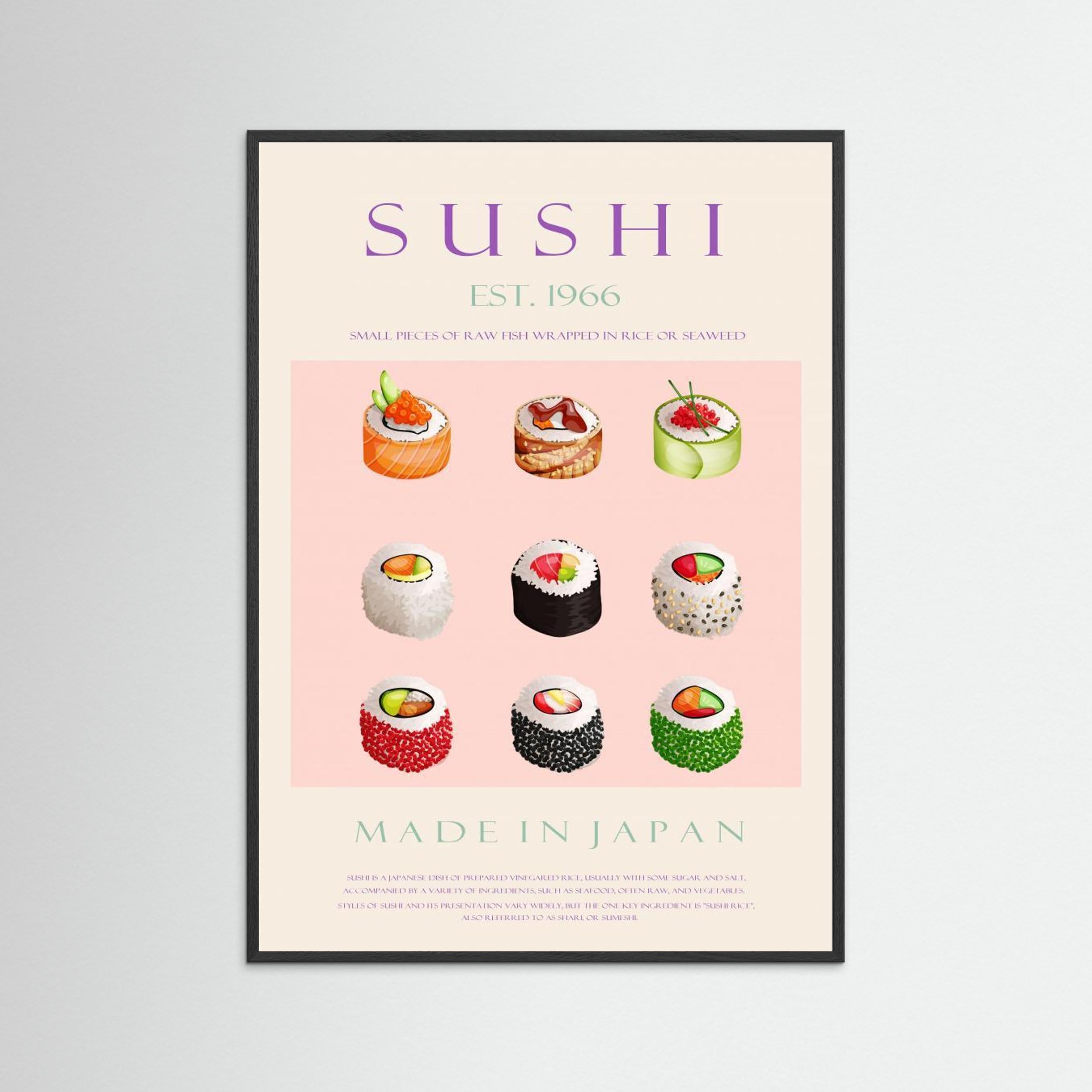 Sushi Est. 1966 by Rikke Løndager Boisen