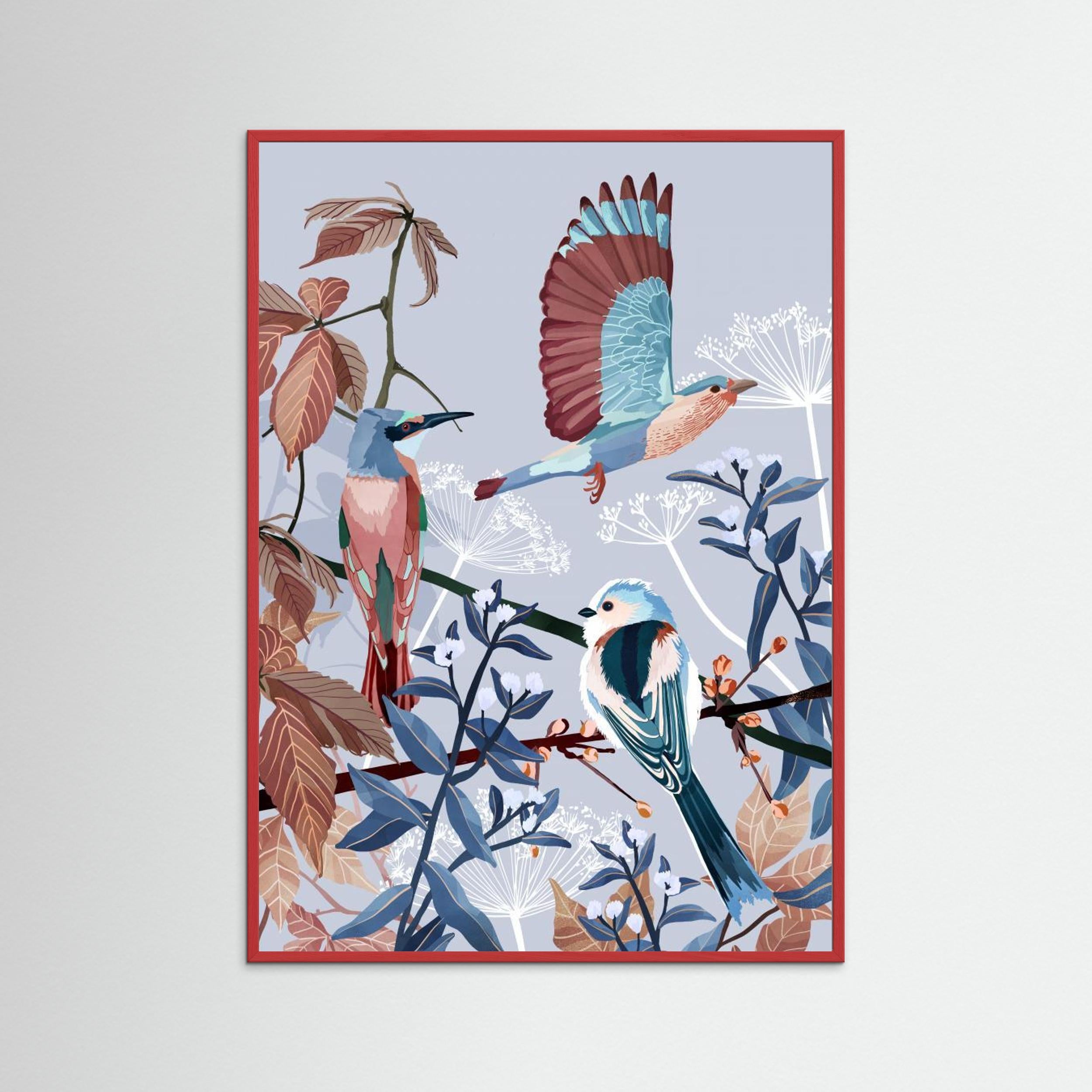 Birds of Winter by Goed Blauw