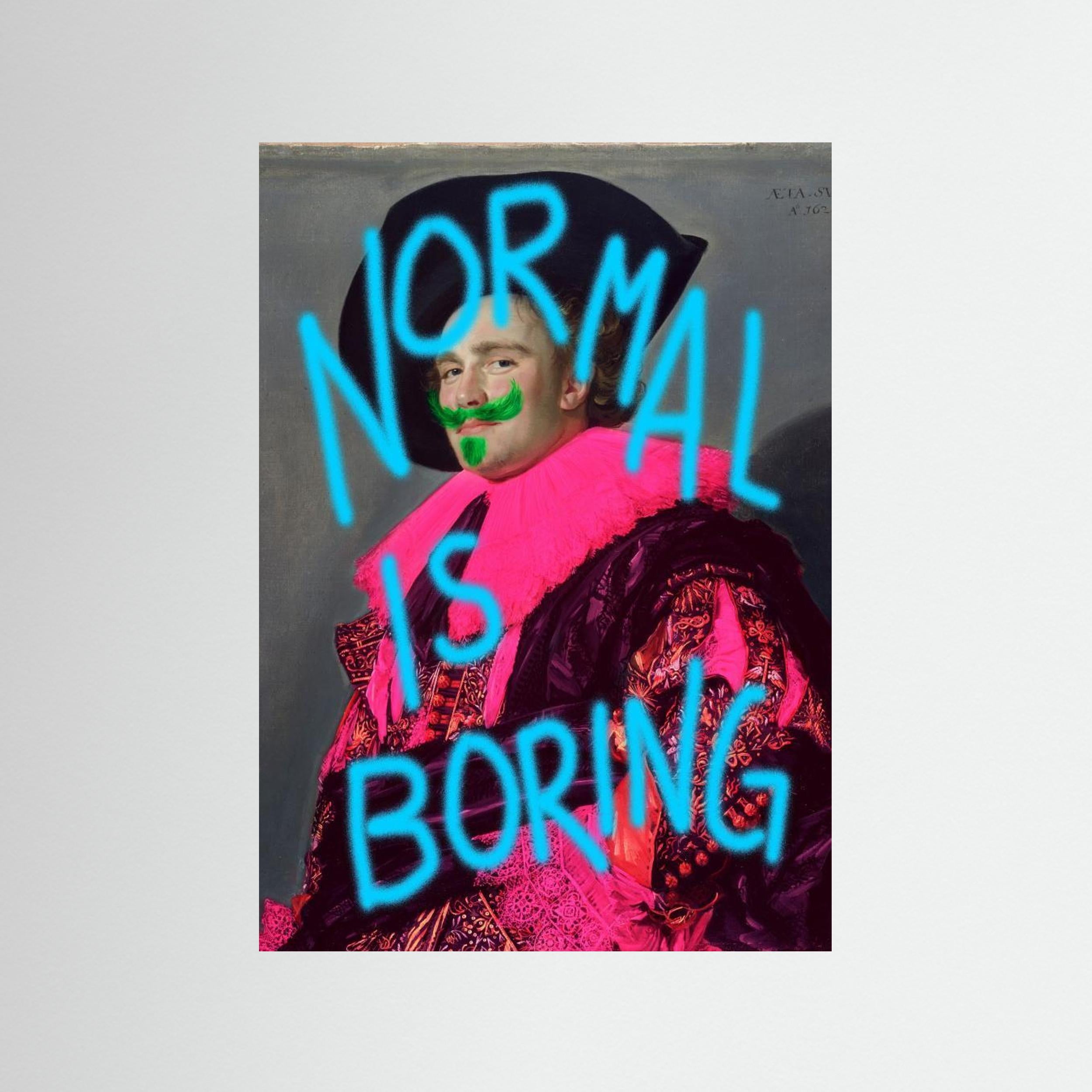 Normal is boring by Athene Fritsch Fine Art Paper 