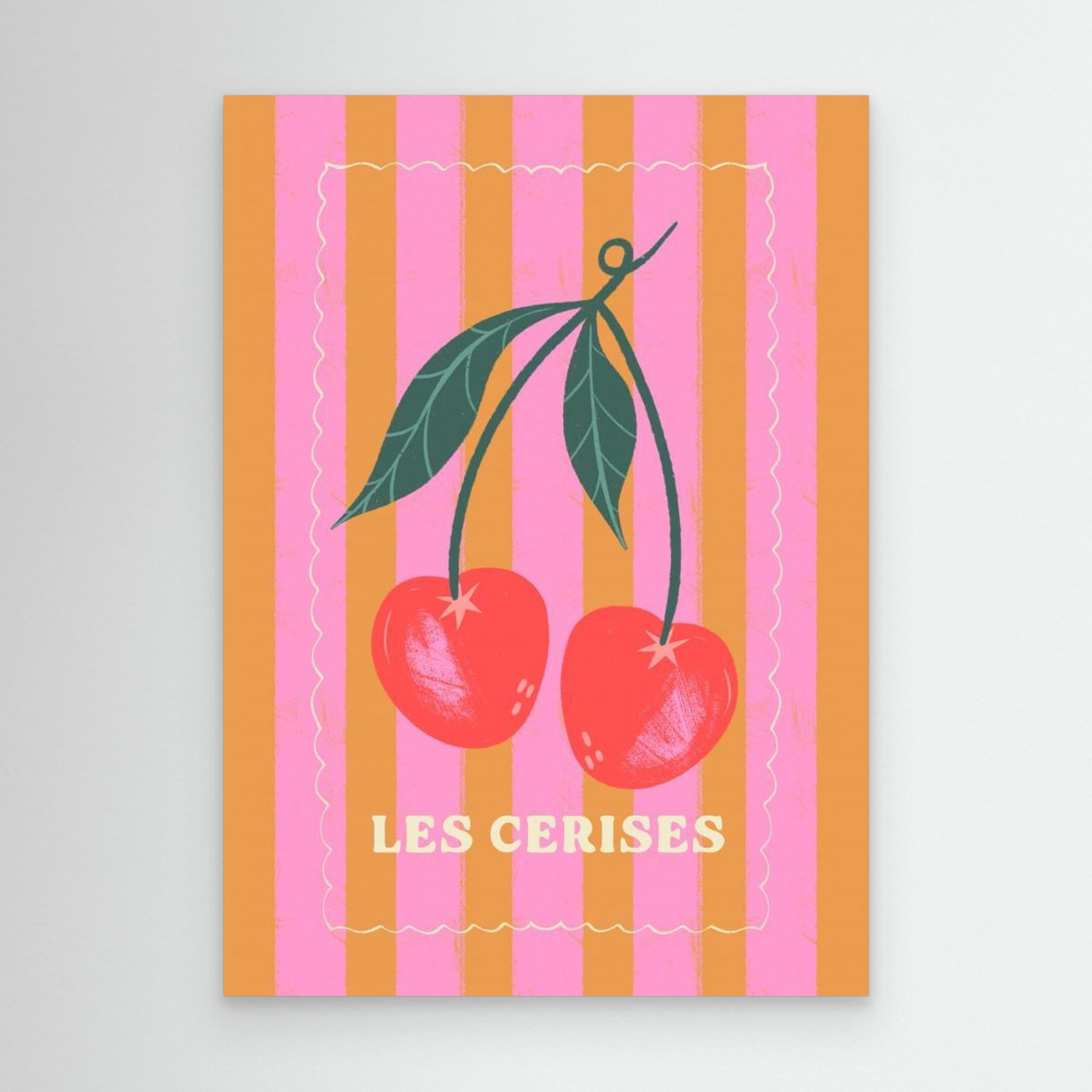 Les Cerises by Melissa Donne Canvas