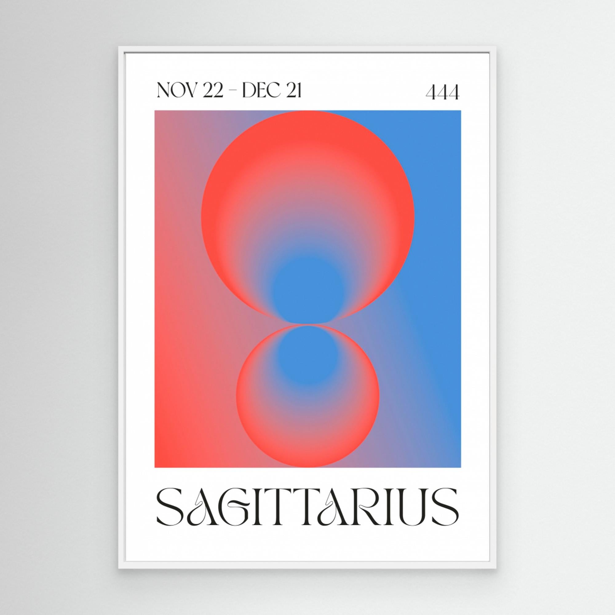 Sagittarius by Valeria Castillo Canvas