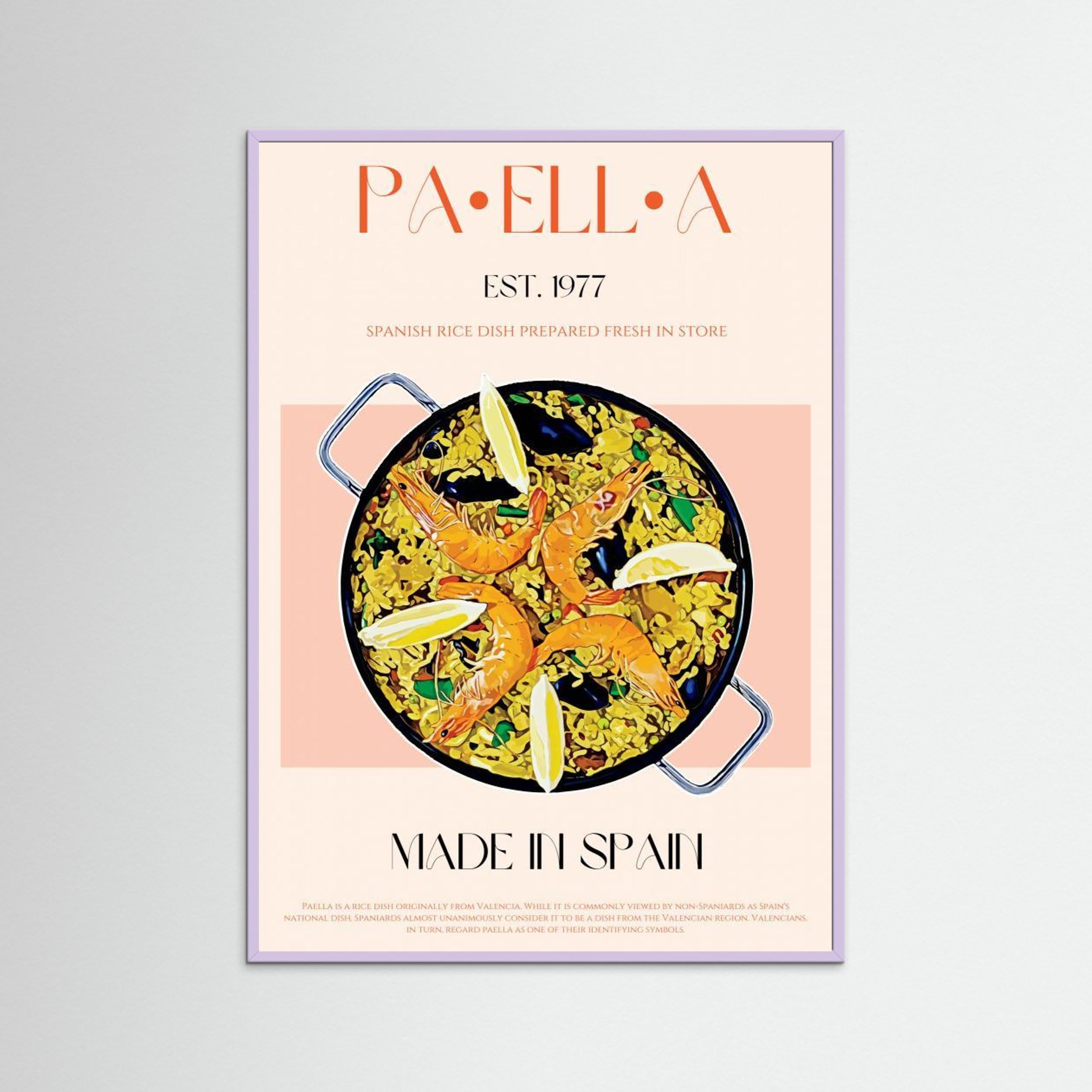 Paella by Nazma Khokhar Fine Art Paper 