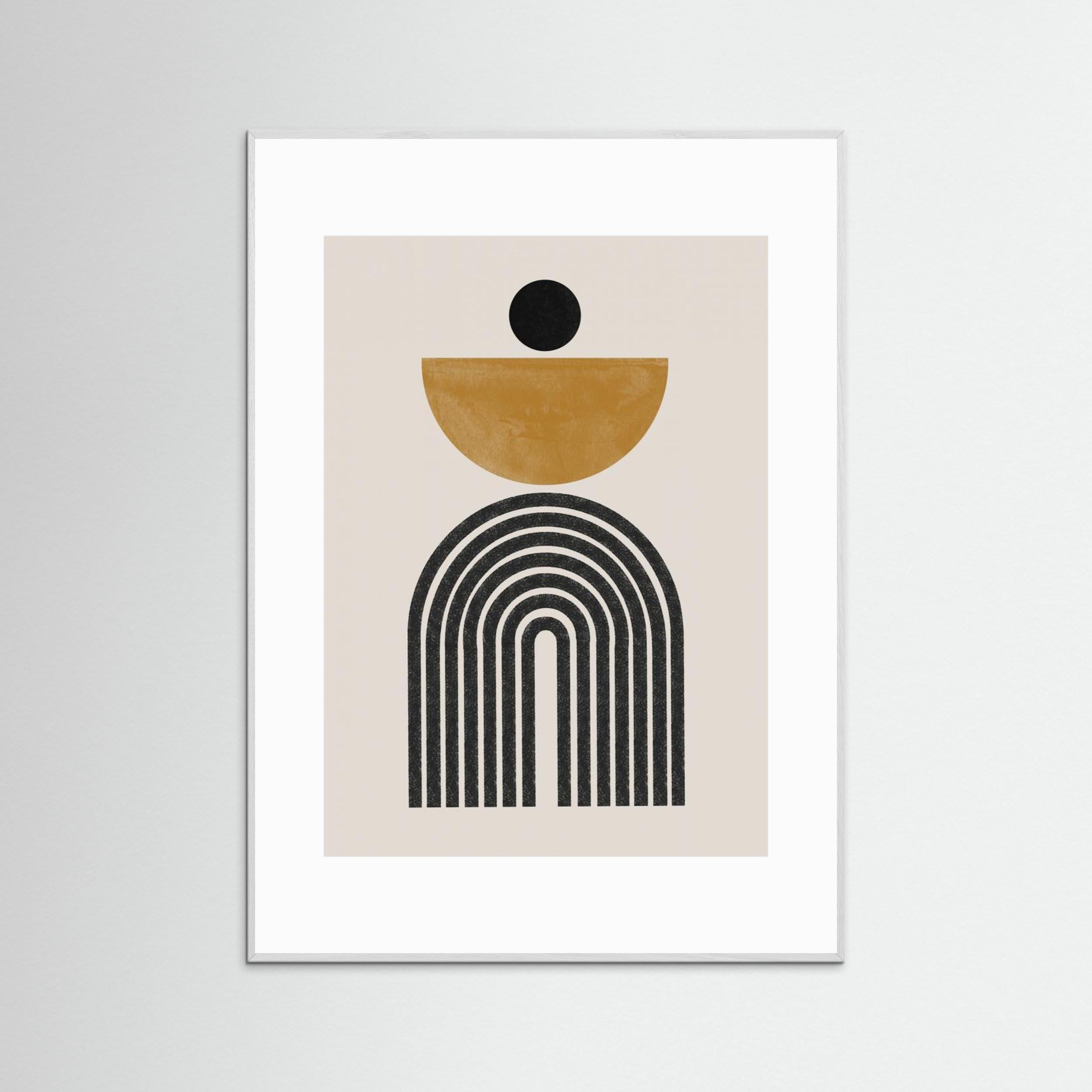 Mid Century No2. by The Miuus Studio Fine Art Paper 