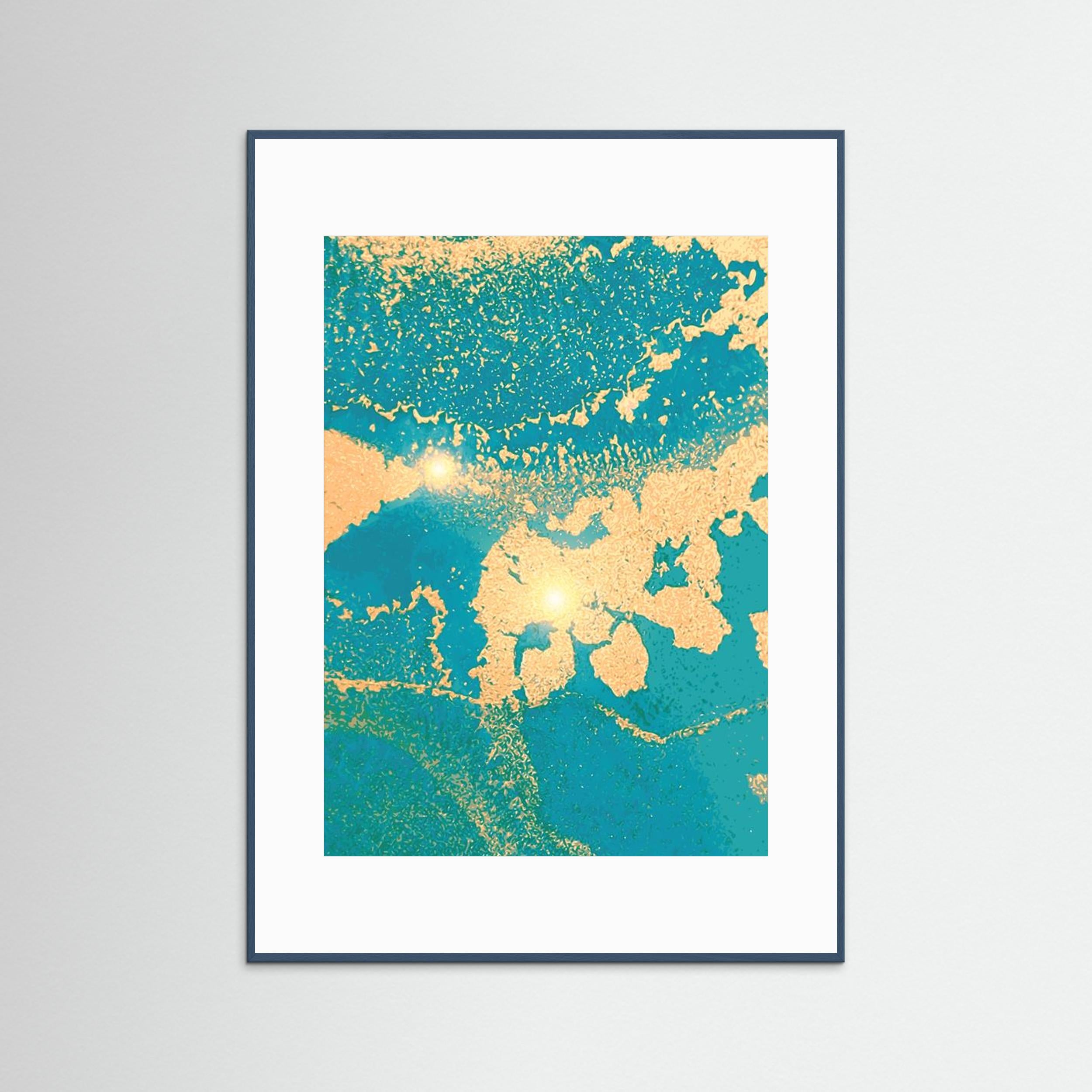 Rich Ocean No.2 by The Frame Gain Fine Art Paper