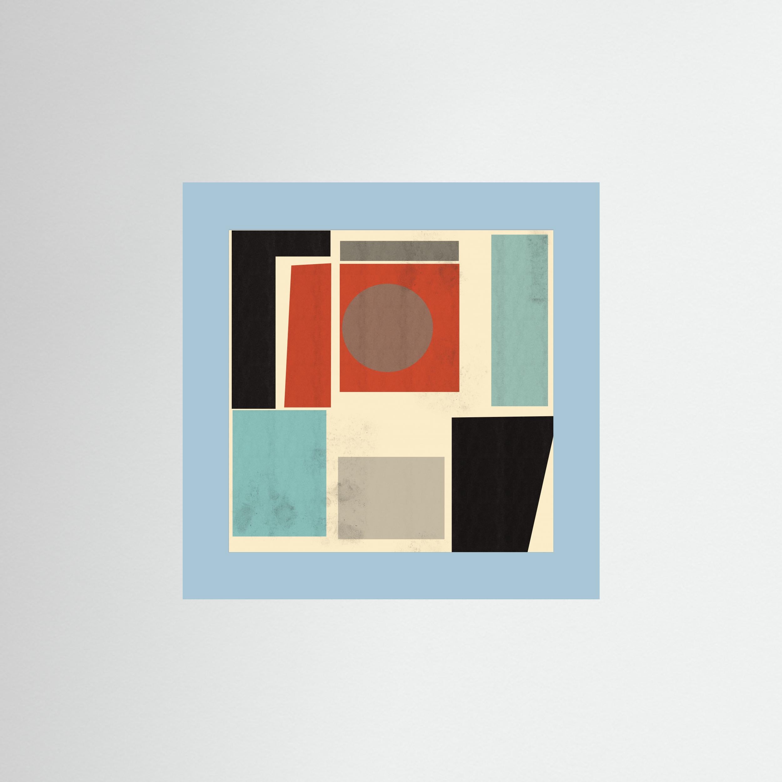 GEOMETRIC POINT Nr 1 by The Miuus Studio Fine Art Paper