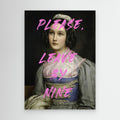 Please, Leave By Nine by The Art Concept Canvas