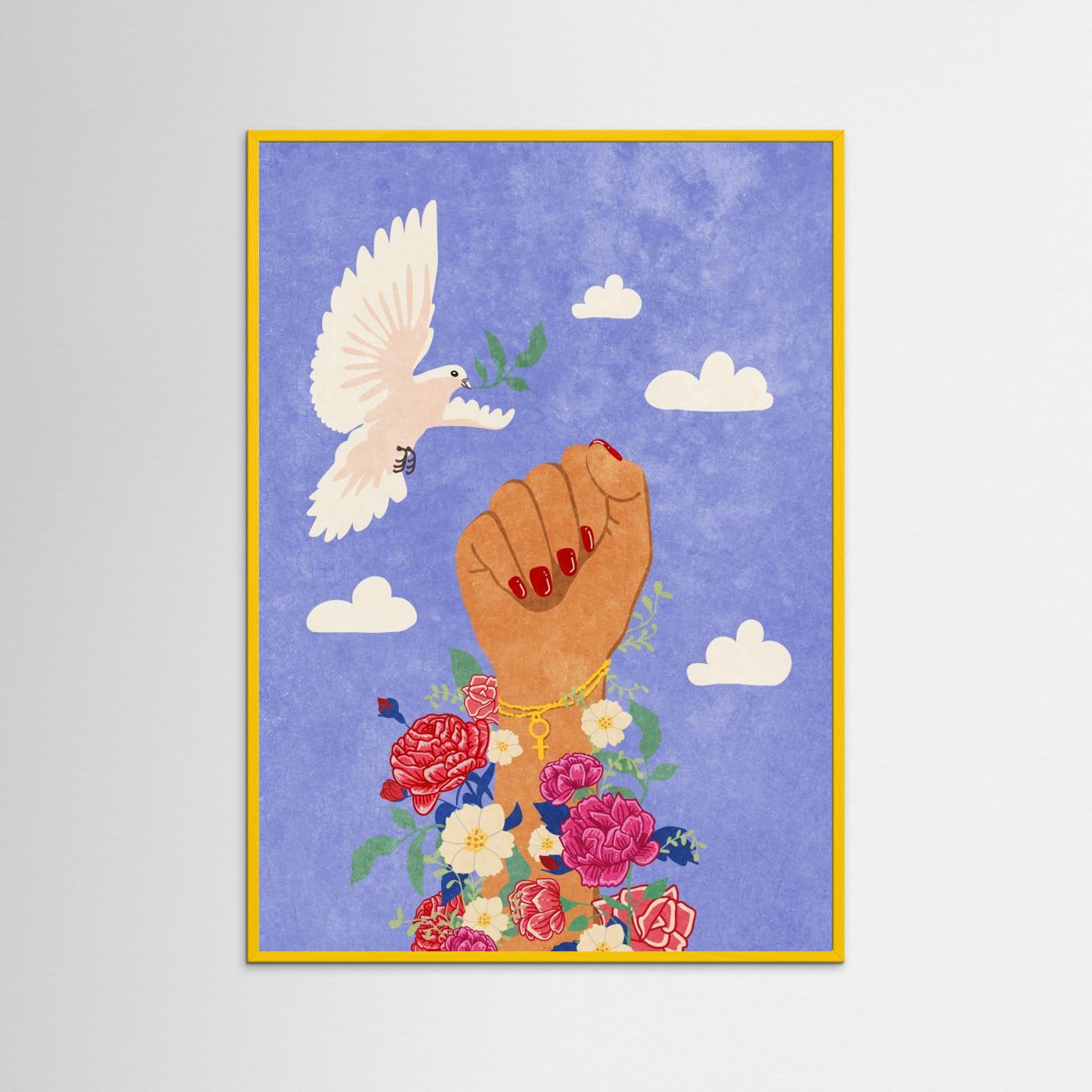 Feminist Fist by Raissa Oltmanns