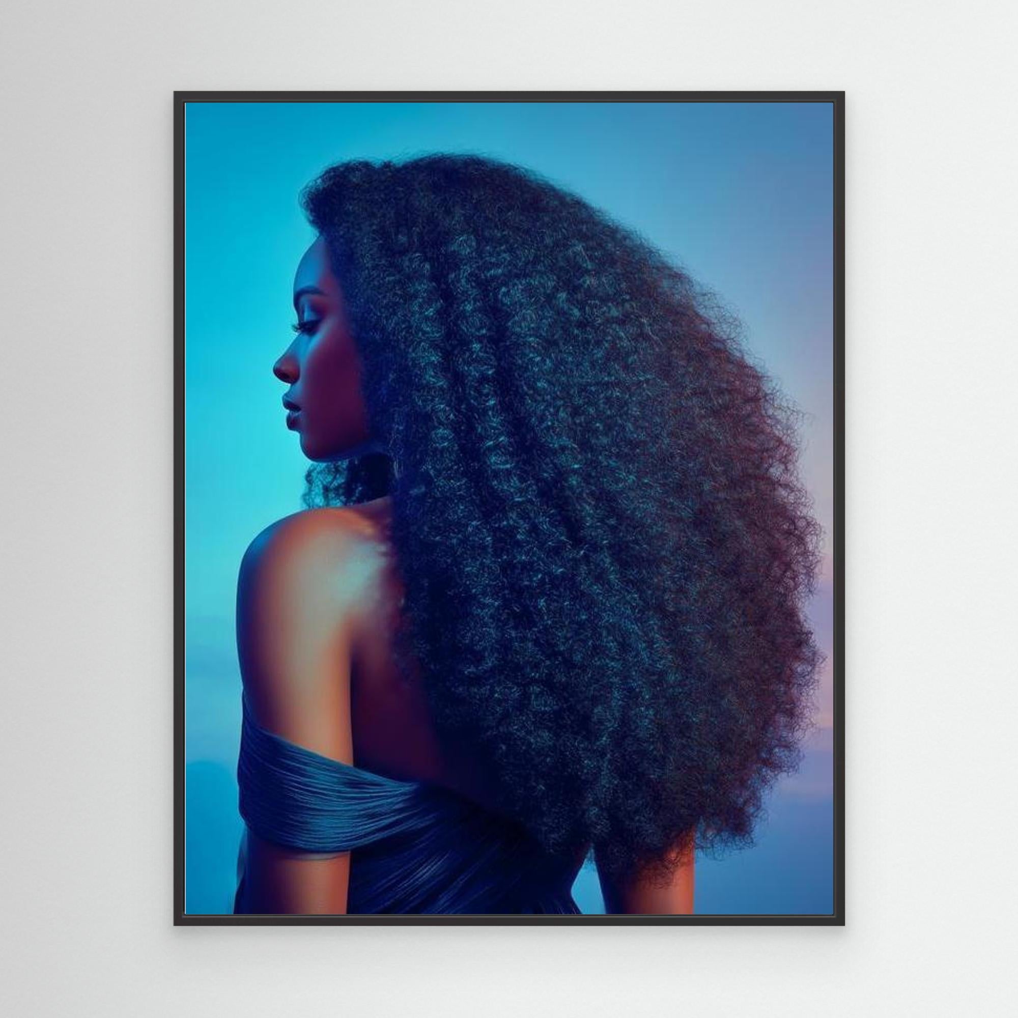 Midnight allure By Natty Jaxxx The Frame Gain Canvas