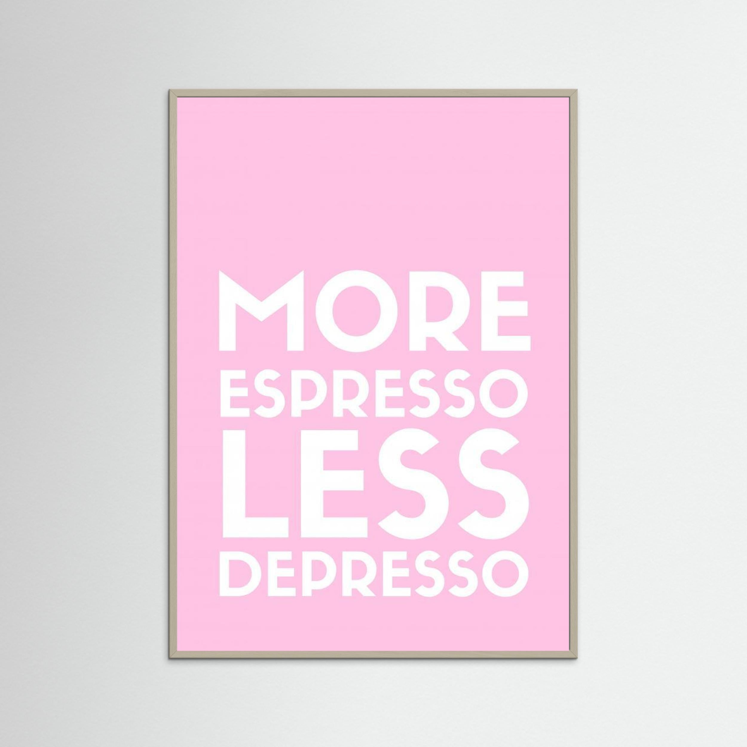 Espresso Depresso by Athene Fritsch Fine Art Paper 
