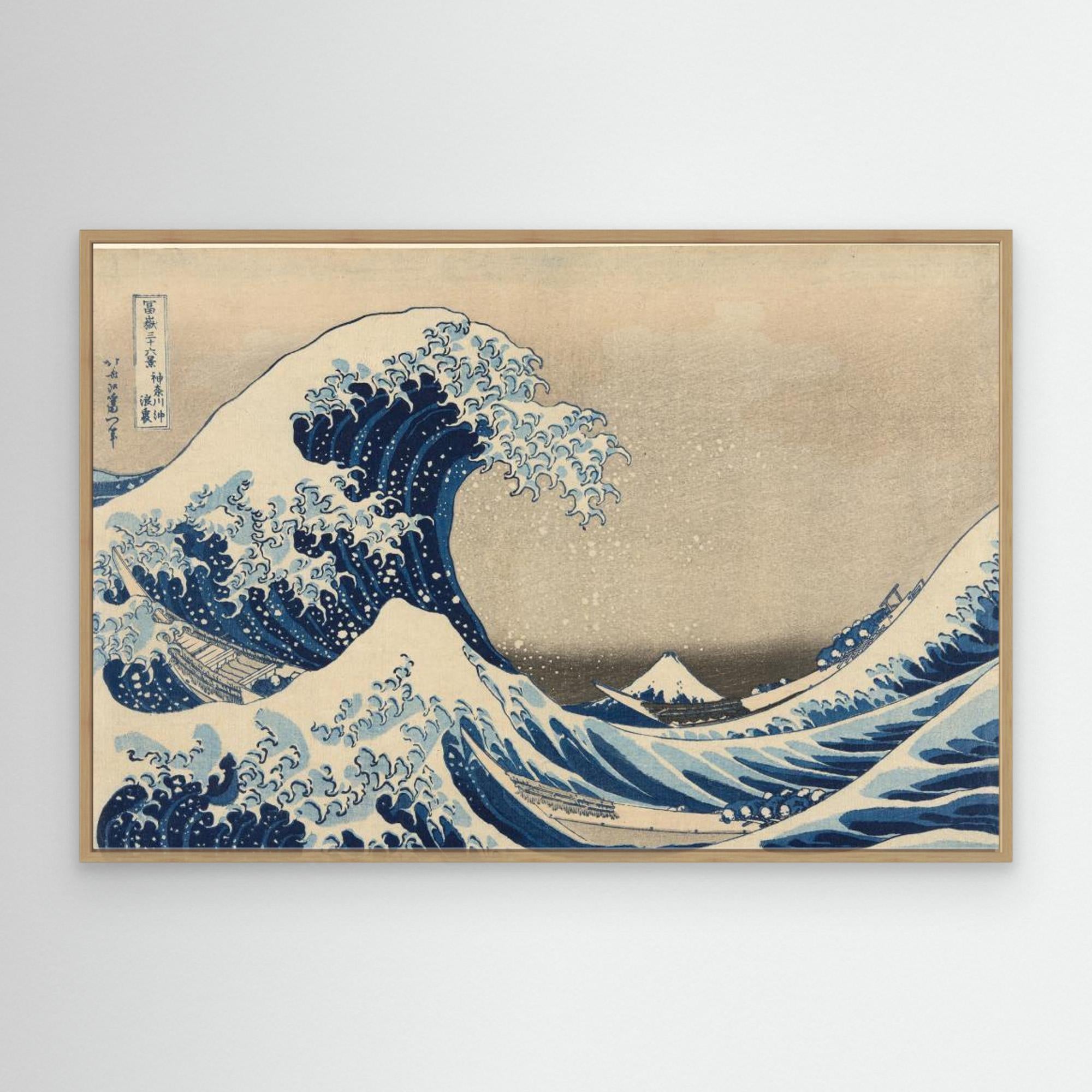 The Great Wave off Kanagawa by Pictufy