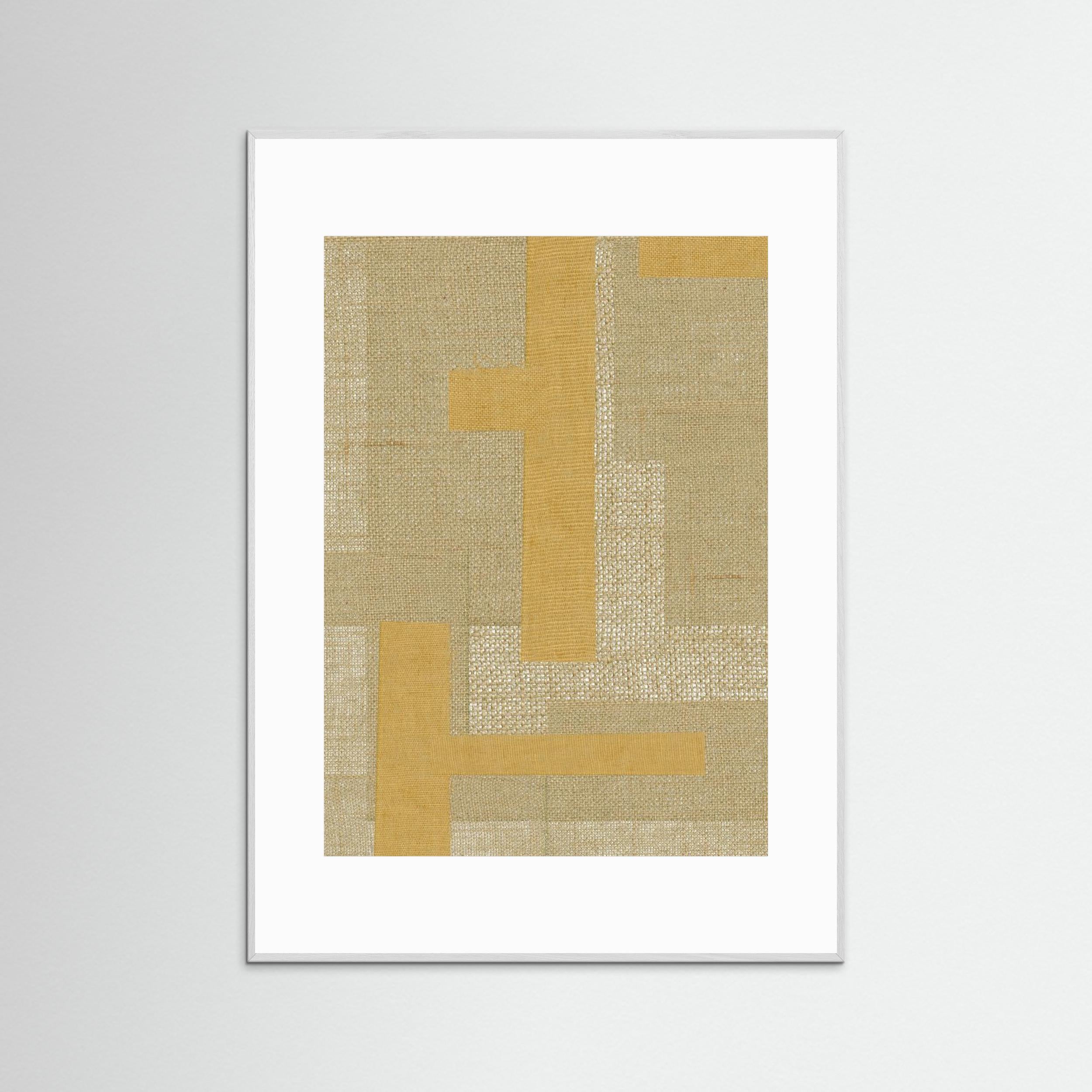 Fabric Pattern Collage No.4 by The Miuus Studio