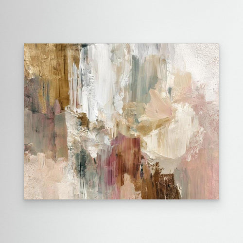 Beige Slap No.2 By Natty Jaxxx The Frame Gain Canvas