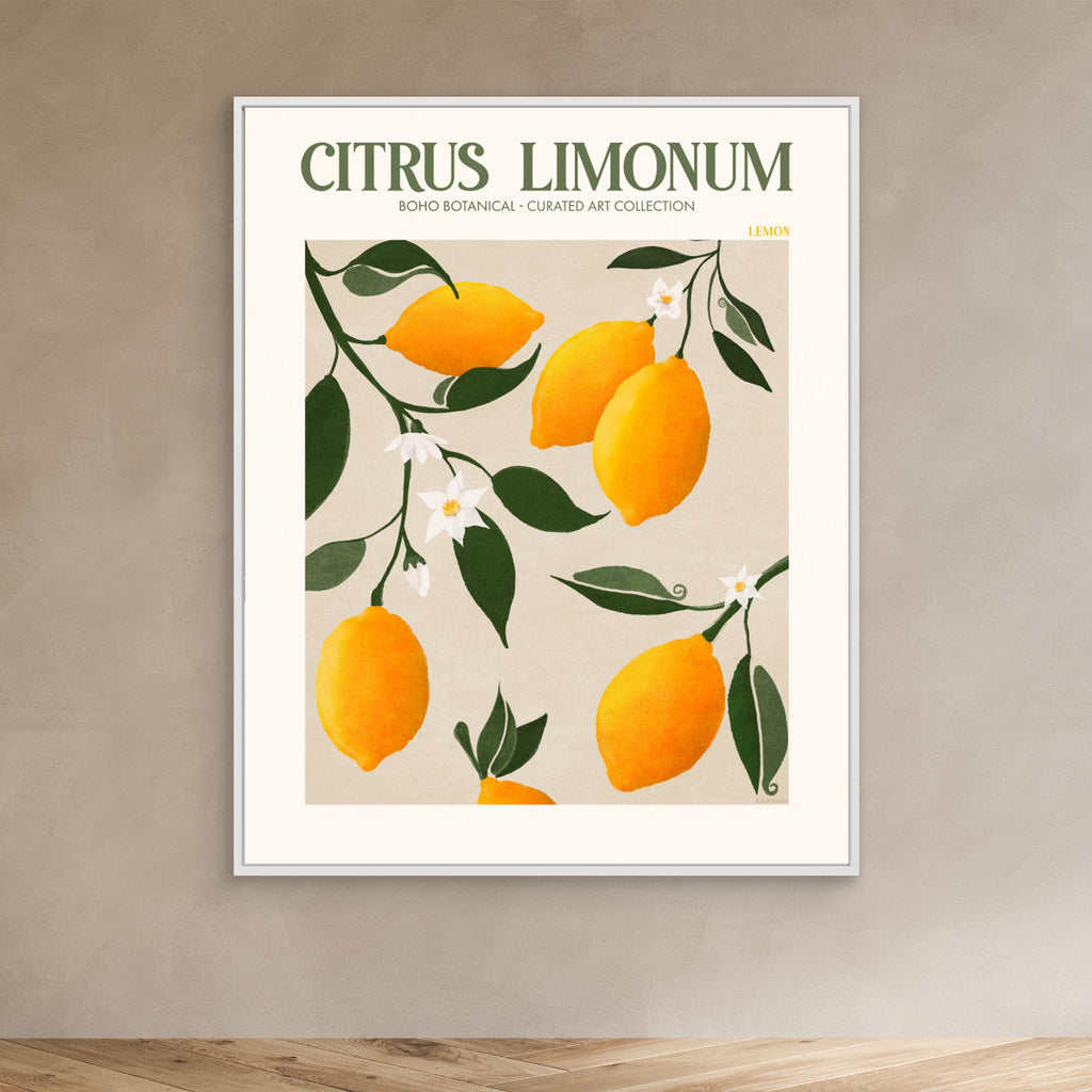 Citrus Limonum - Lemon by Emel Tunaboylu
