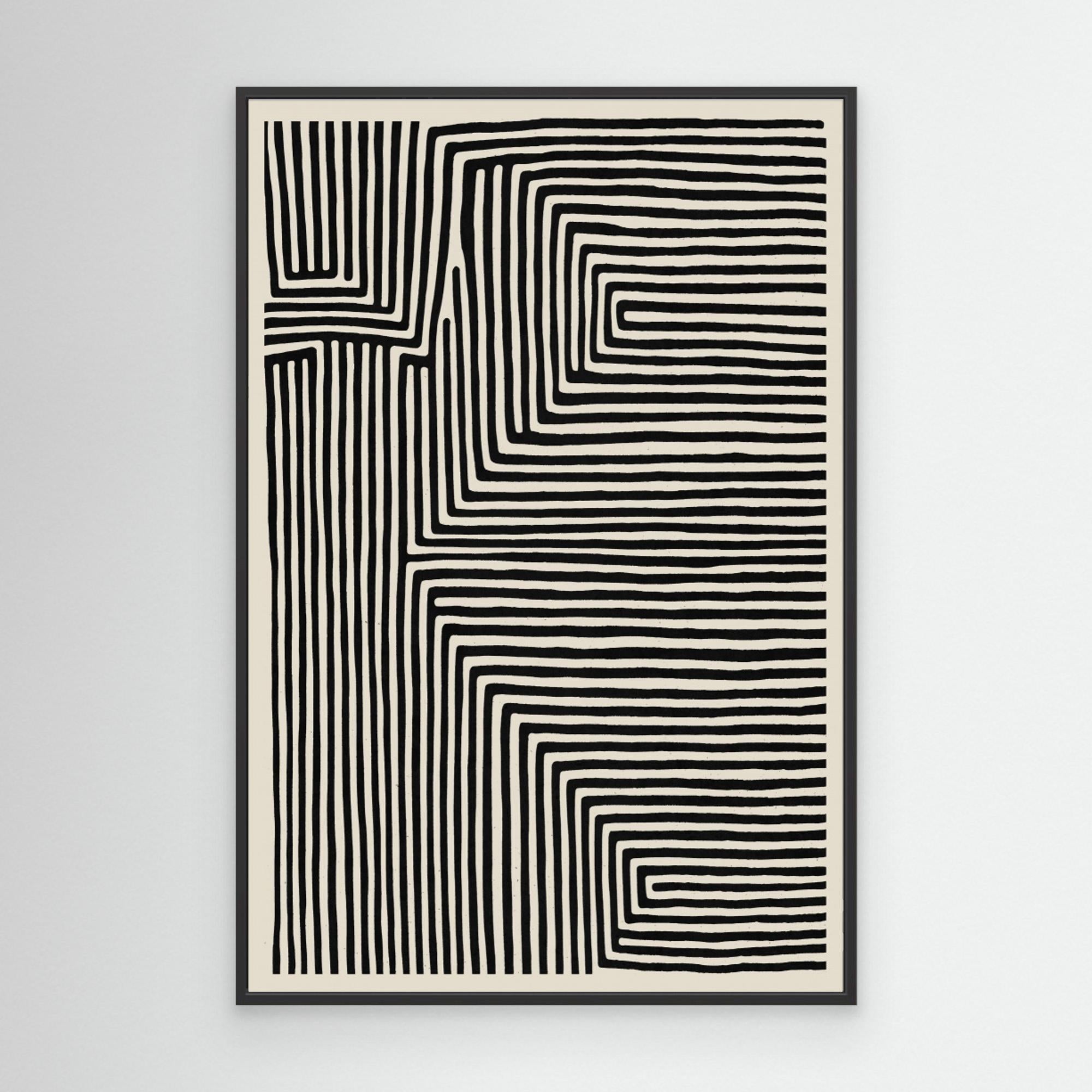 Line Art by Treechild Canvas