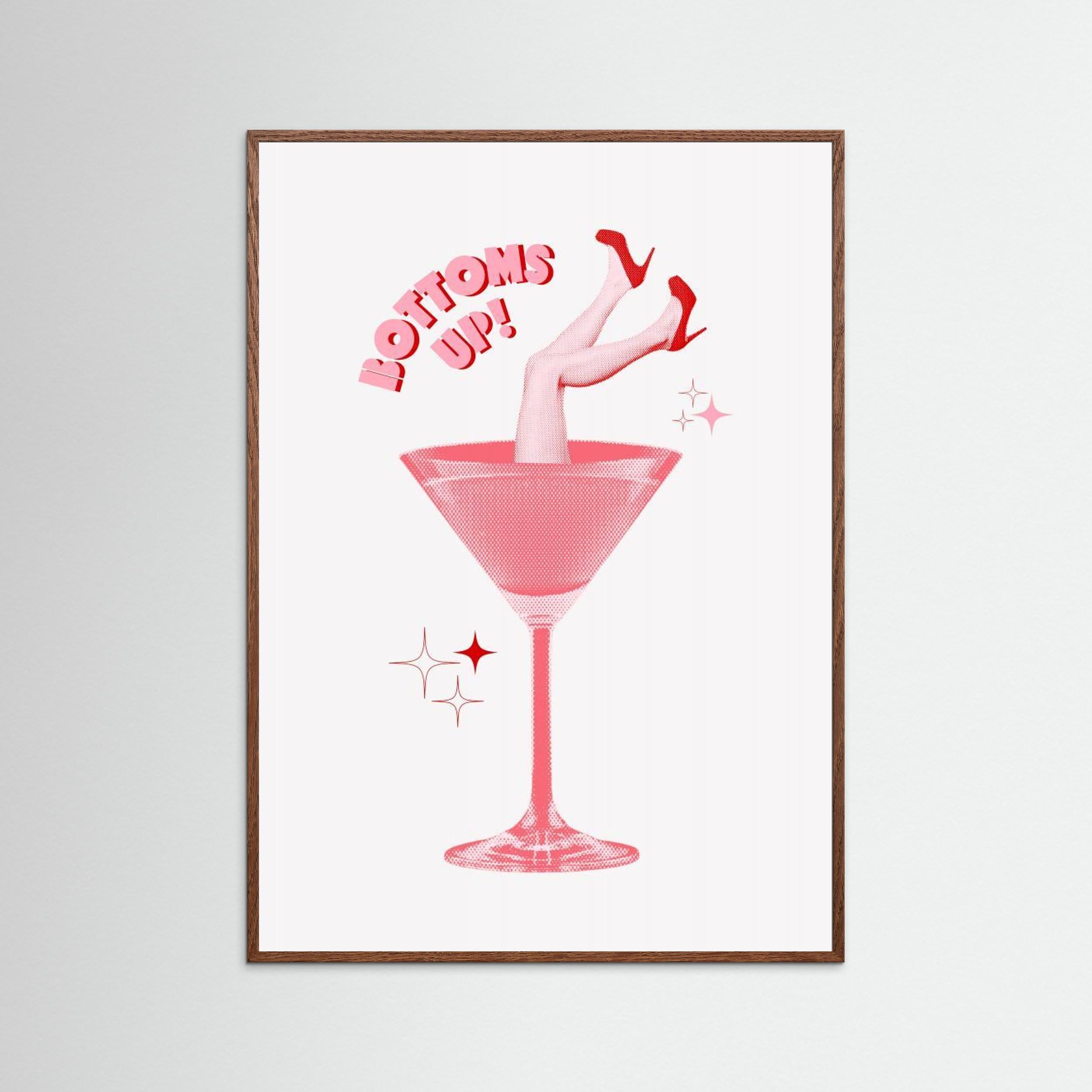 Bottoms up! by Athene Fritsch Fine Art Paper 