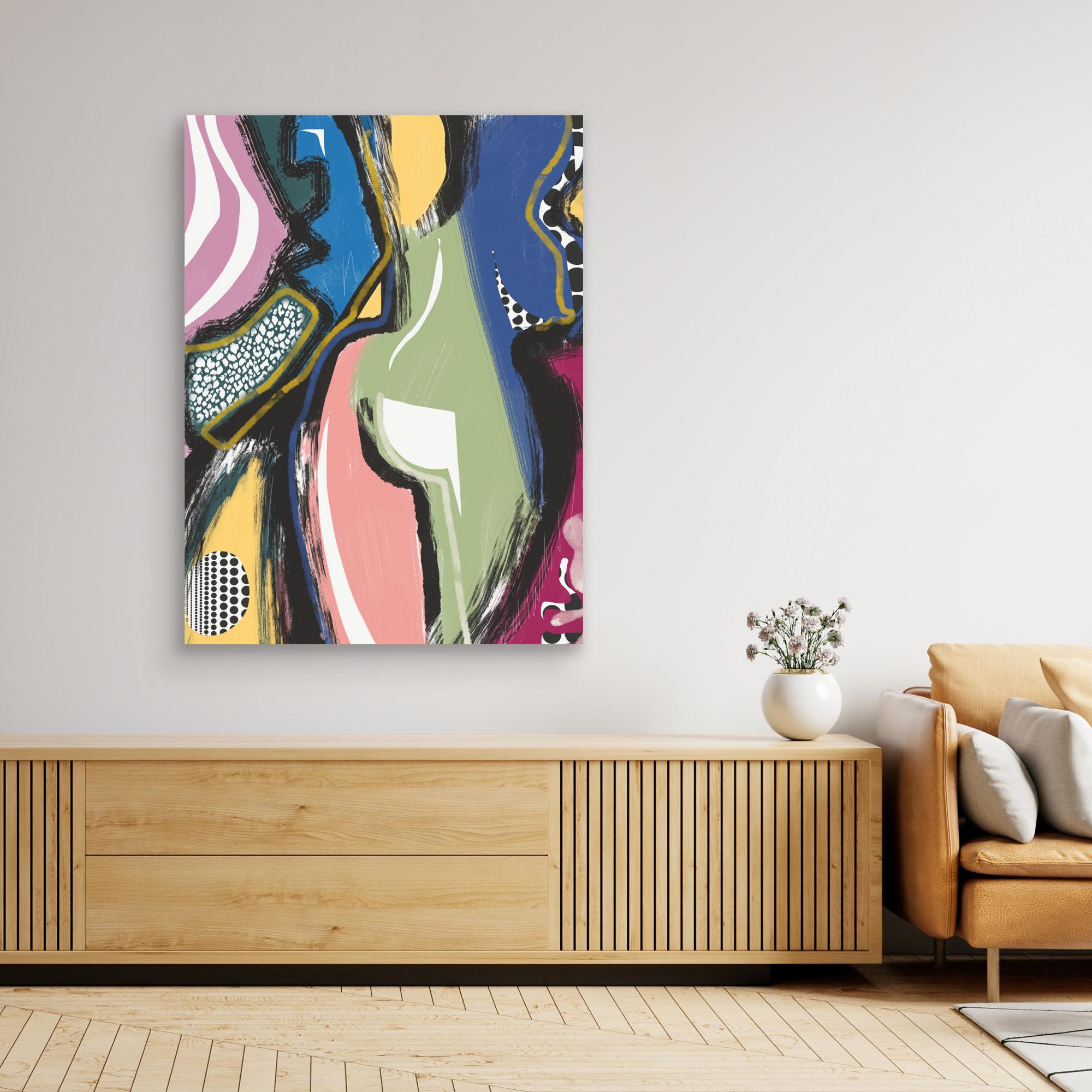 Colorful Abstract Bum by Little Dean