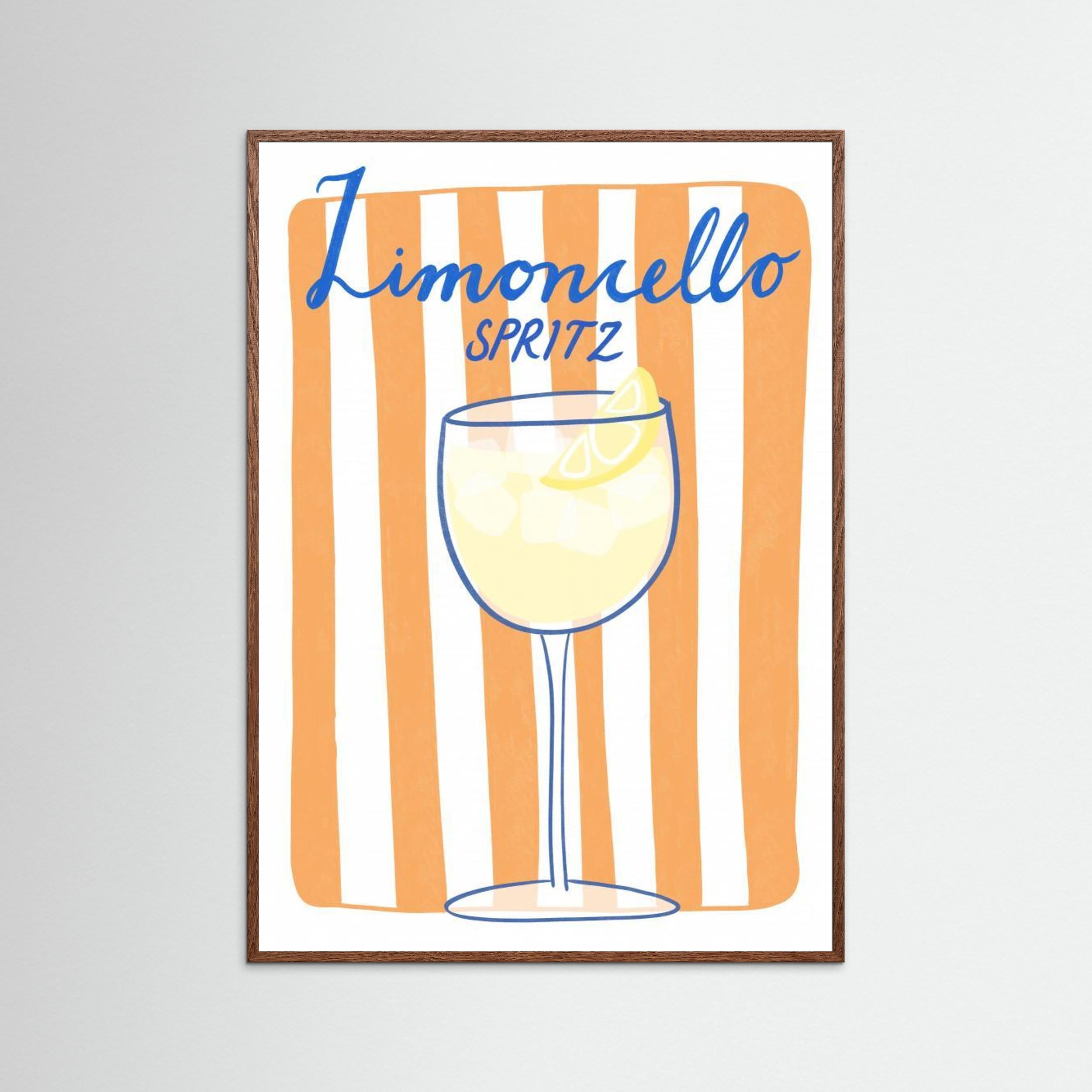 Limoncello spritz by Athene Fritsch Fine Art Paper 