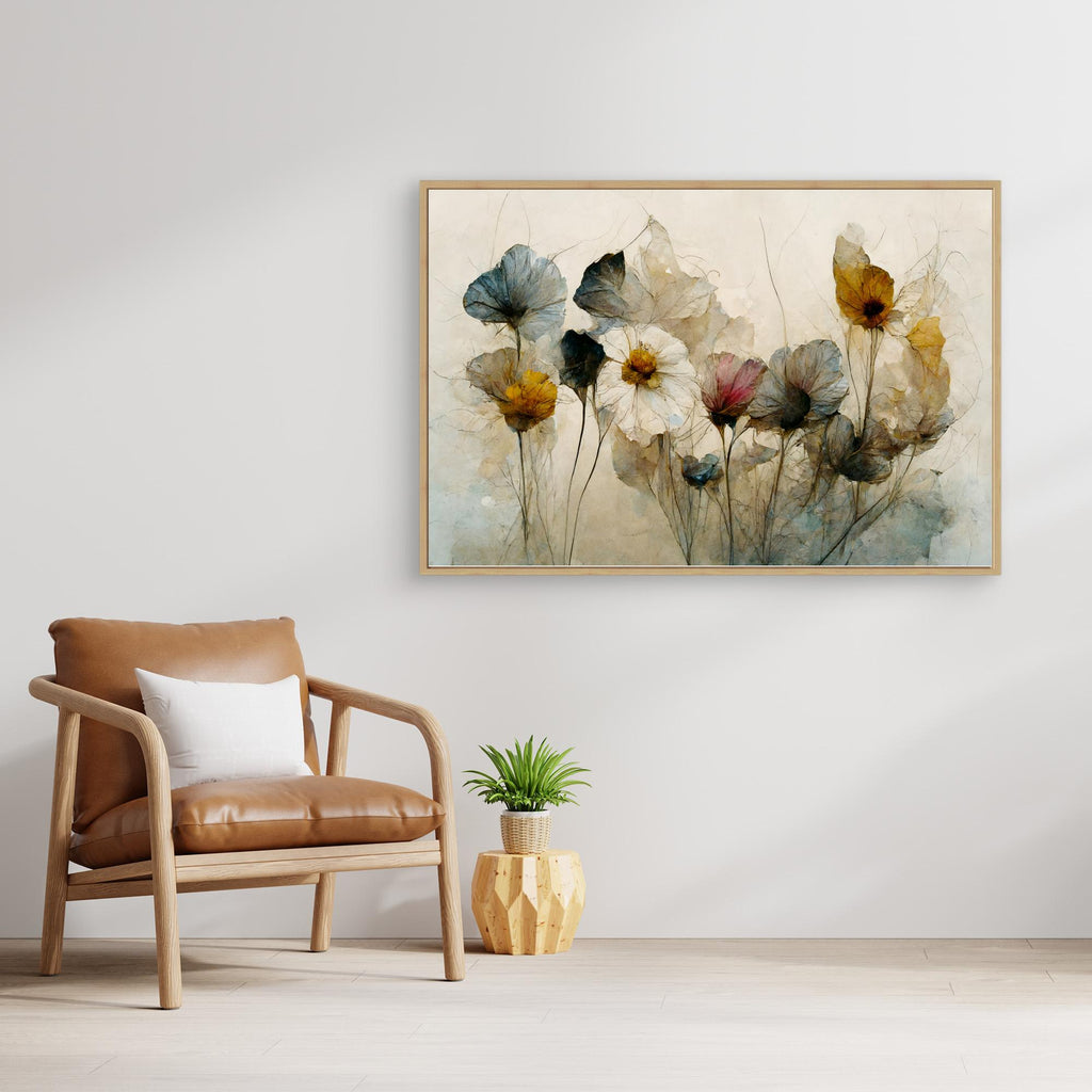 Dry Flower Bouquet by Treechild Canvas