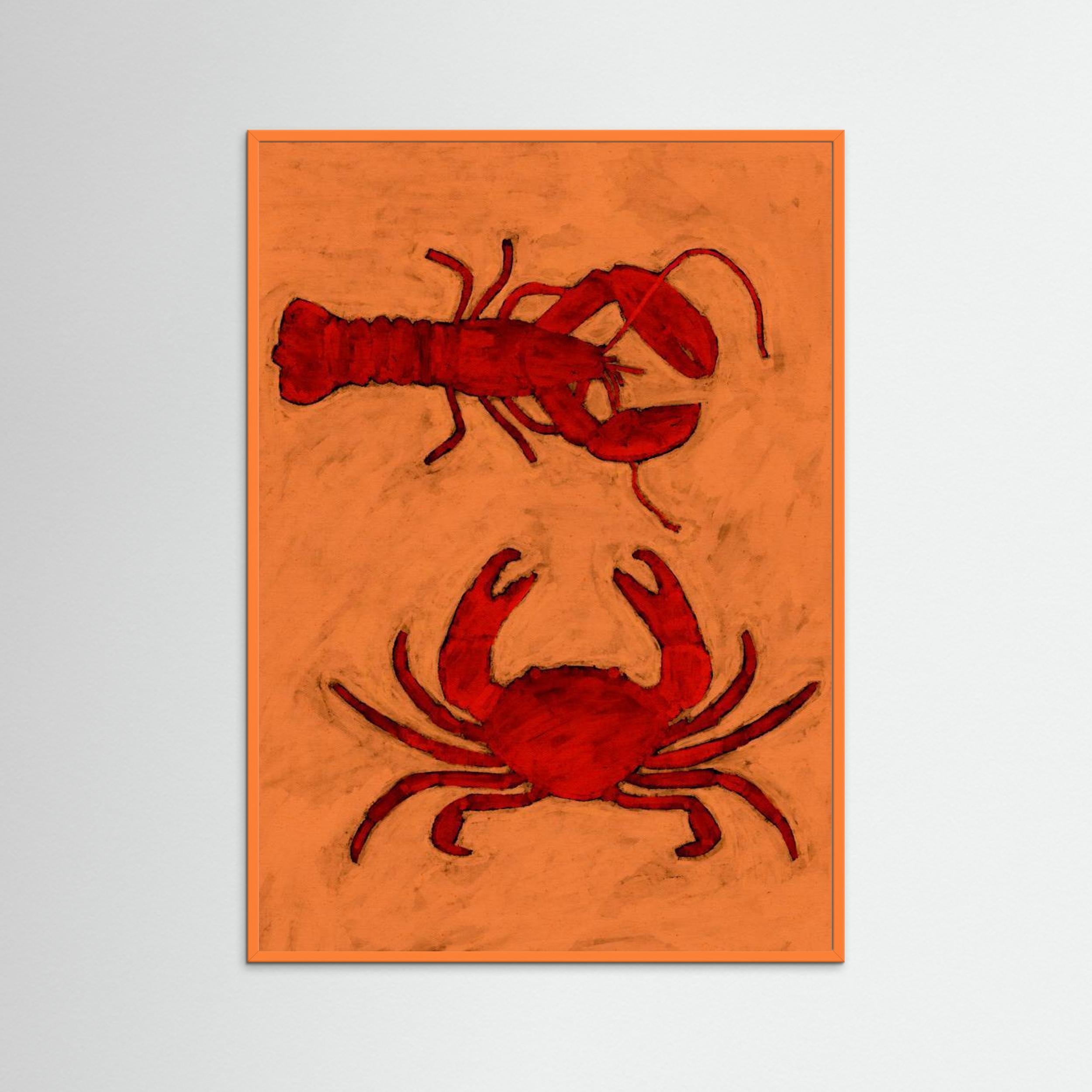 Coastal Creatures by Shatha Al Dafai Fine Art Paper 