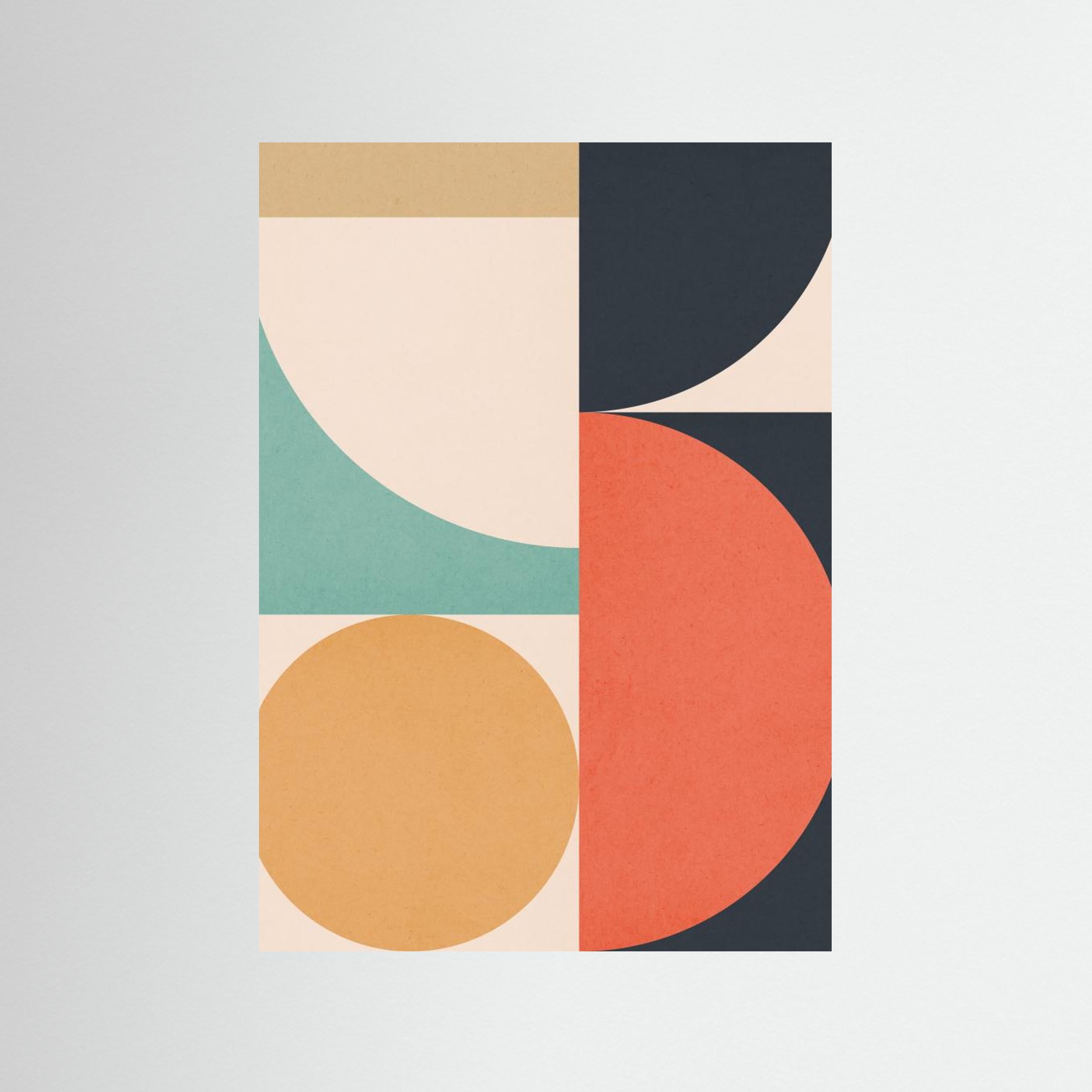 Circles in harmony 5 by Vitor Fine Art Paper 