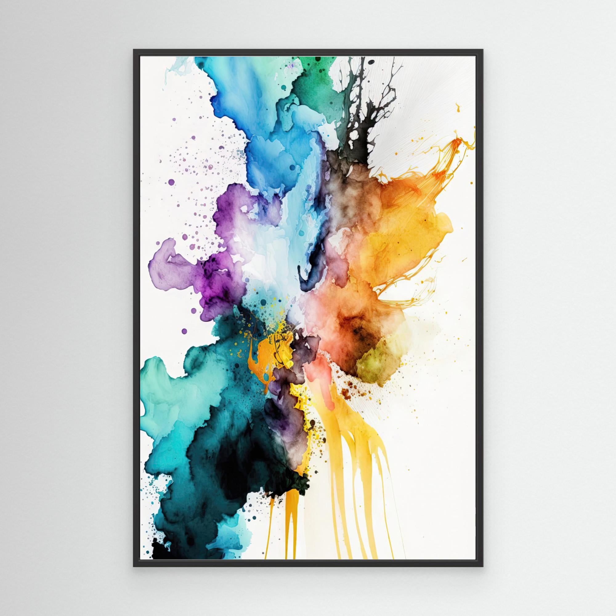Fluid Mistery by Mauro Canvas 