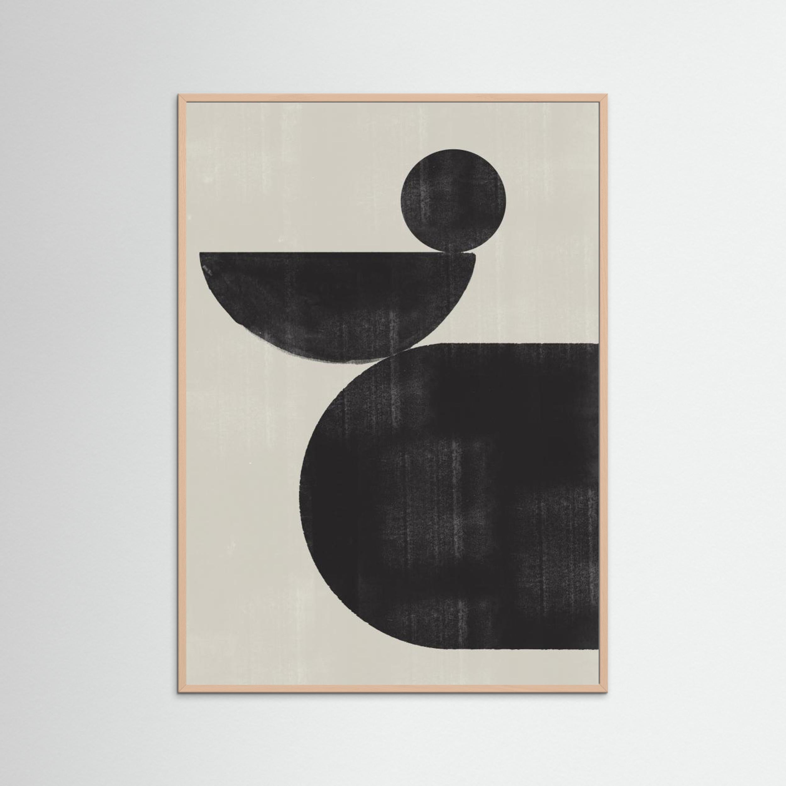 Shape Study No3. by The Miuus Studio Fine Art Paper 